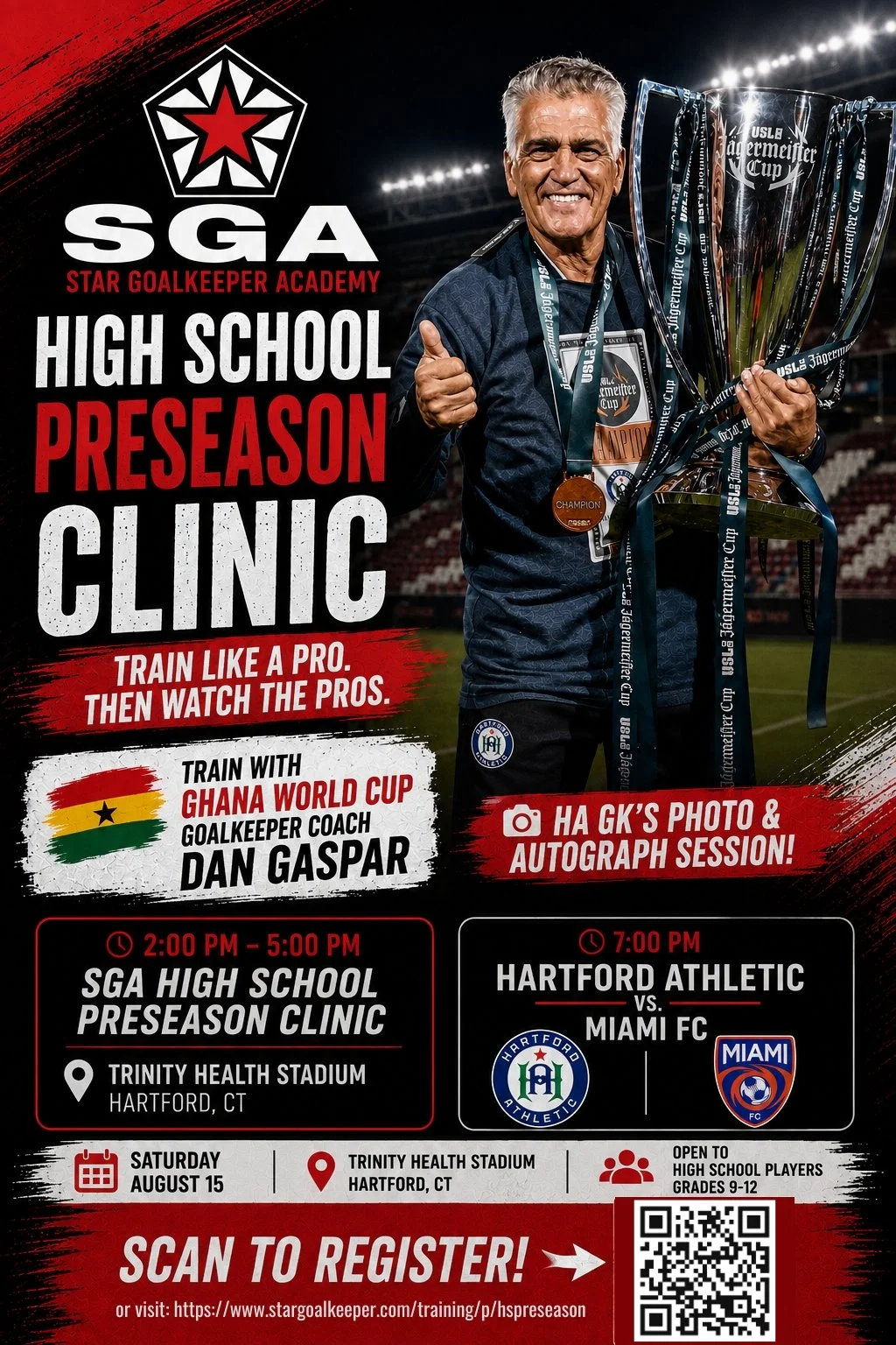 High School Preseason Goalkeeper Clinic