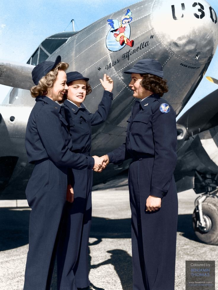 WWII WASP Grad uniforms.jpeg
