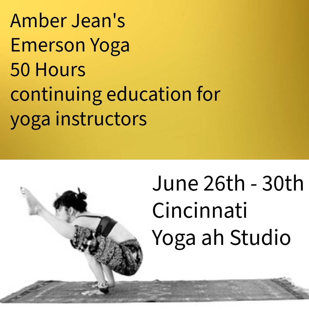 Emerson 50 - Continuing Education for Yoga Instructors in Vinyasa, Rocket and Ashtanga 