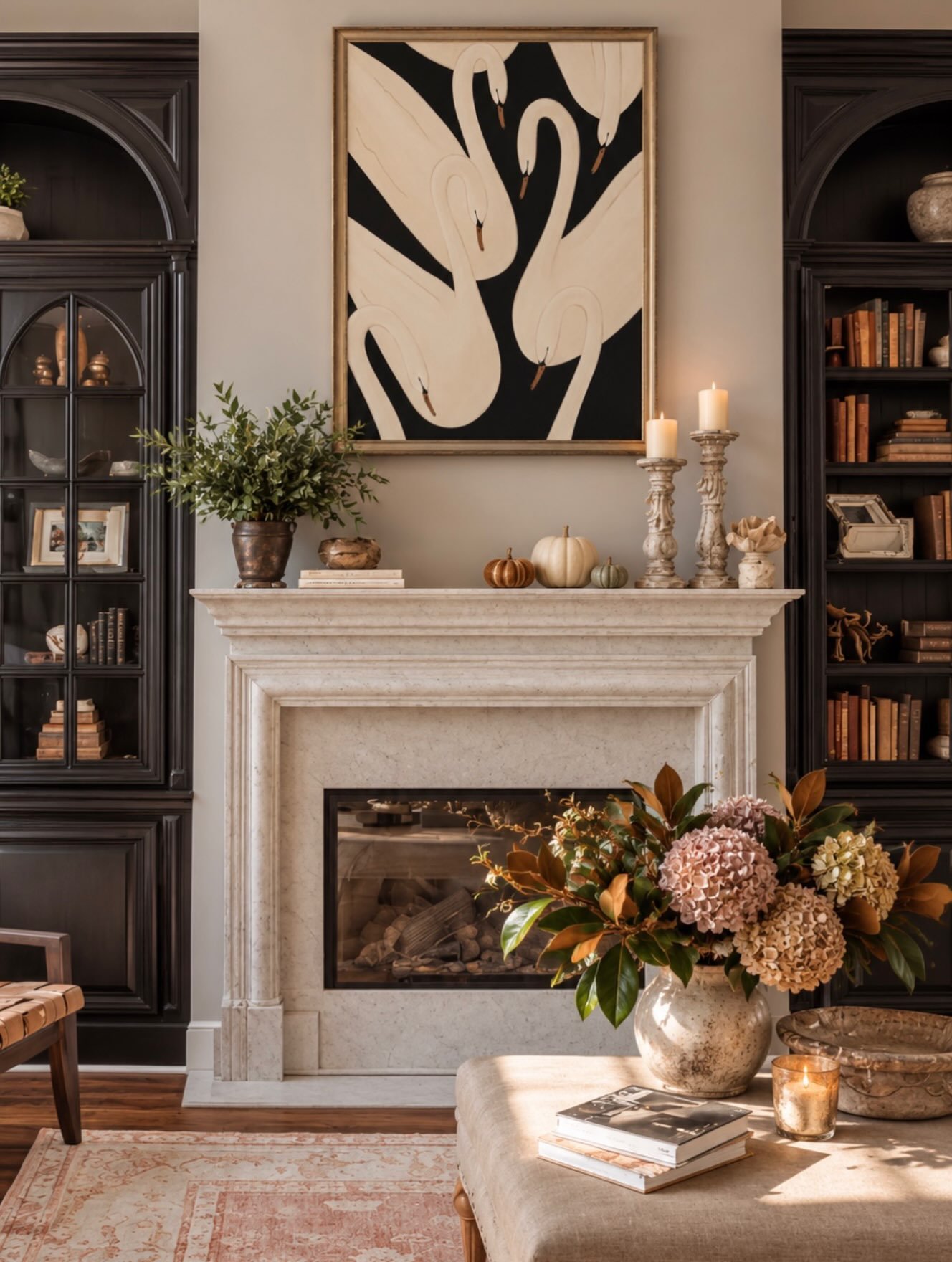 Introducing Magnolia Season 🦢🖤 🦢

For a home that&rsquo;s collected, not decorated. Beautiful, but lived in, in any season. 

Magnolia Season | 30 &times; 40&rdquo; | 2026

Haley Knighten Studio &bull; Magnolia Season &bull; Southern Style &bull; 