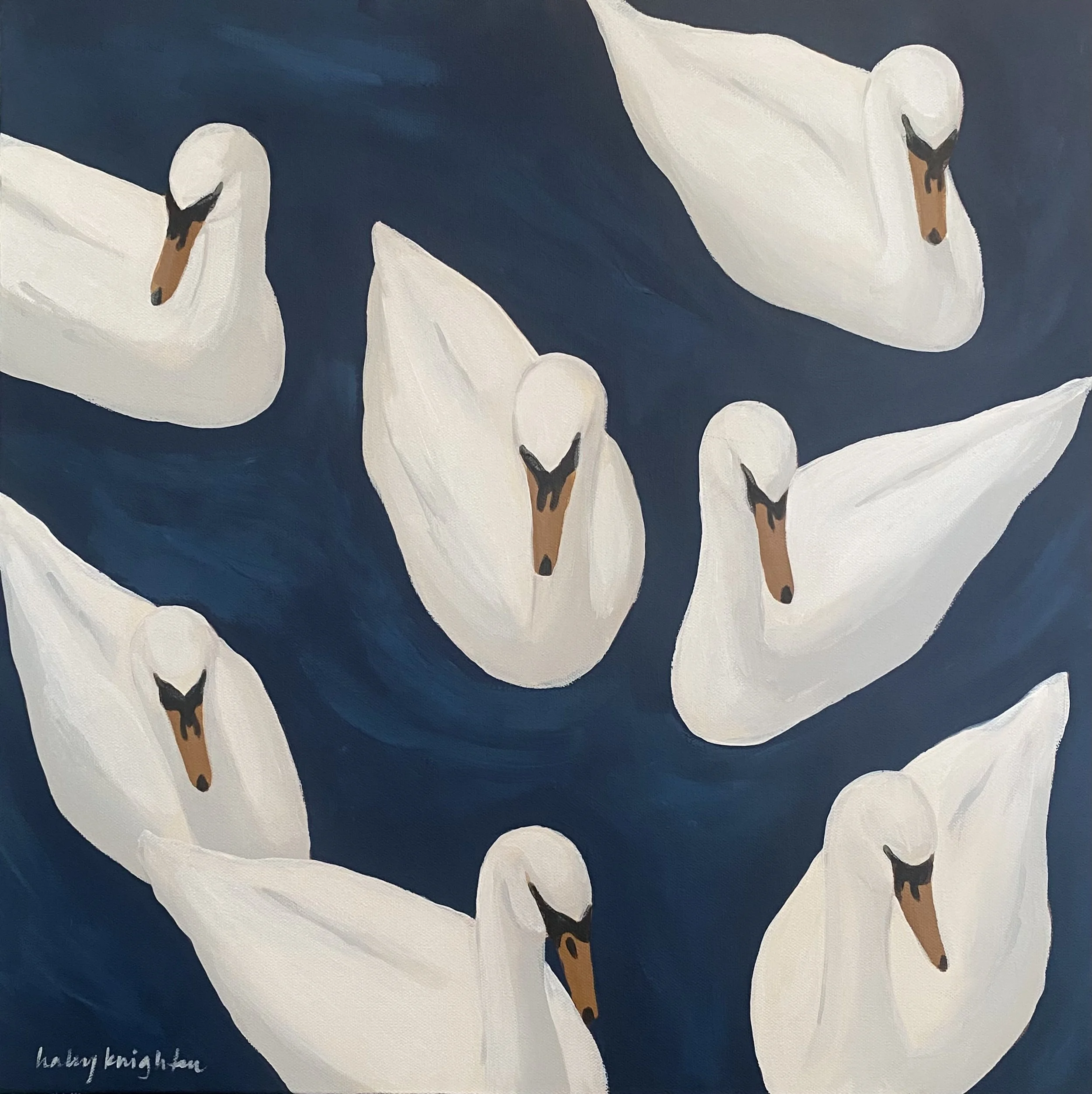 Quick Dip 1 -
20x20" -
Acrylic on Canvas -
2025 -
Original Sold -
Prints Not Available