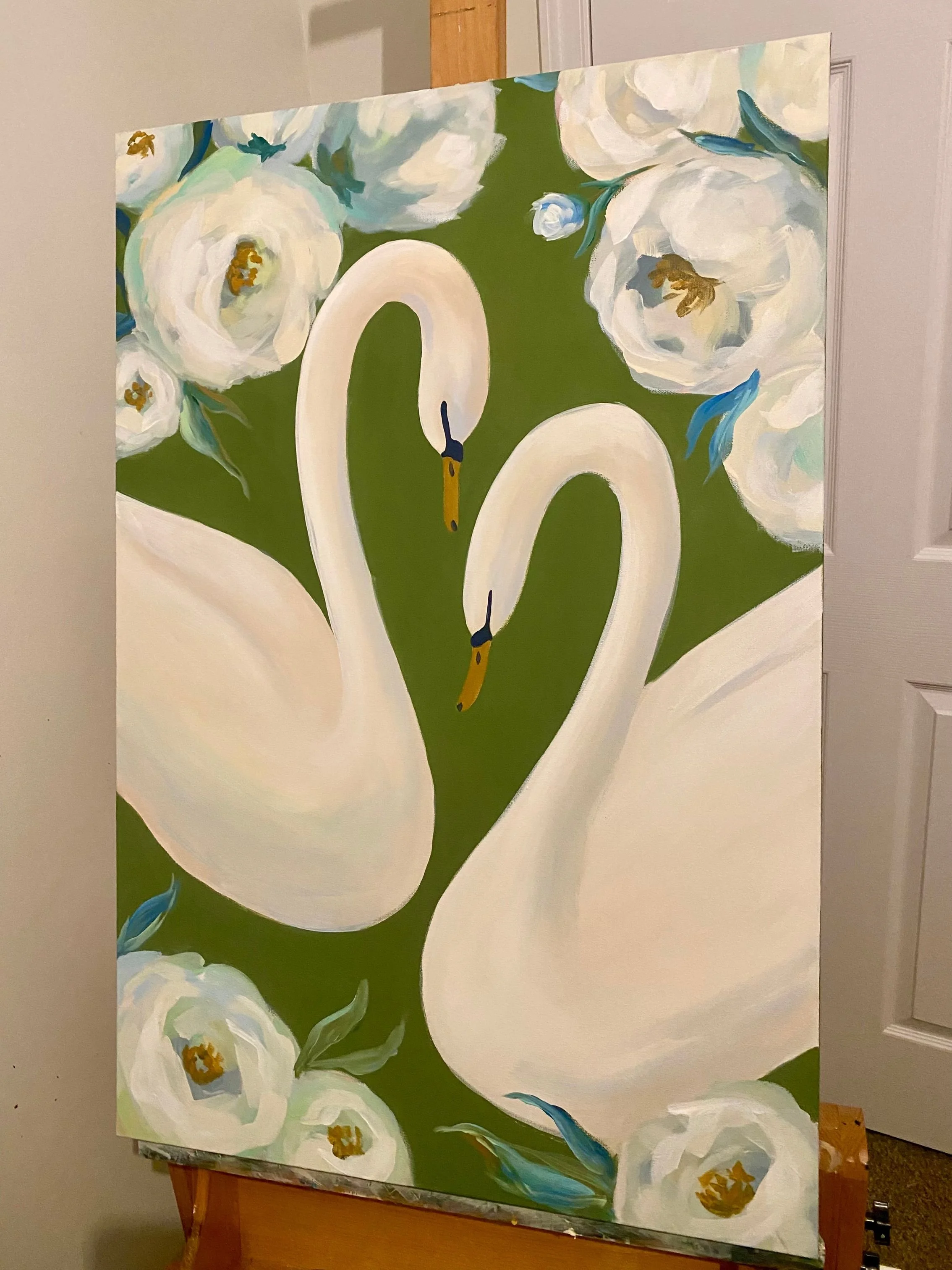 Paradise Lovers -
30x40" -
Acrylic on Canvas -
2025 -
Original Sold -
Prints Not Available