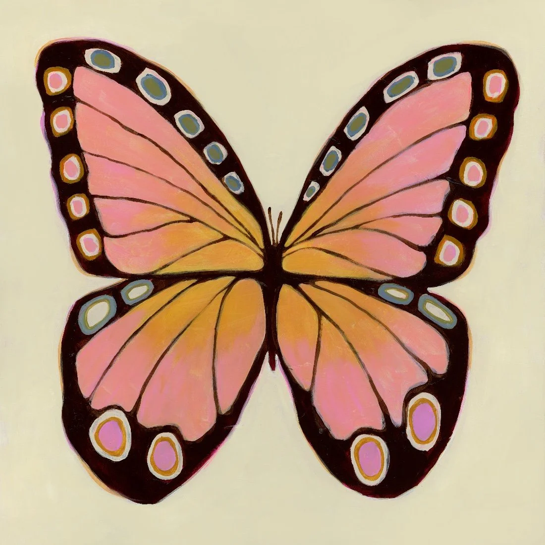 An image of a painting of a butterfly