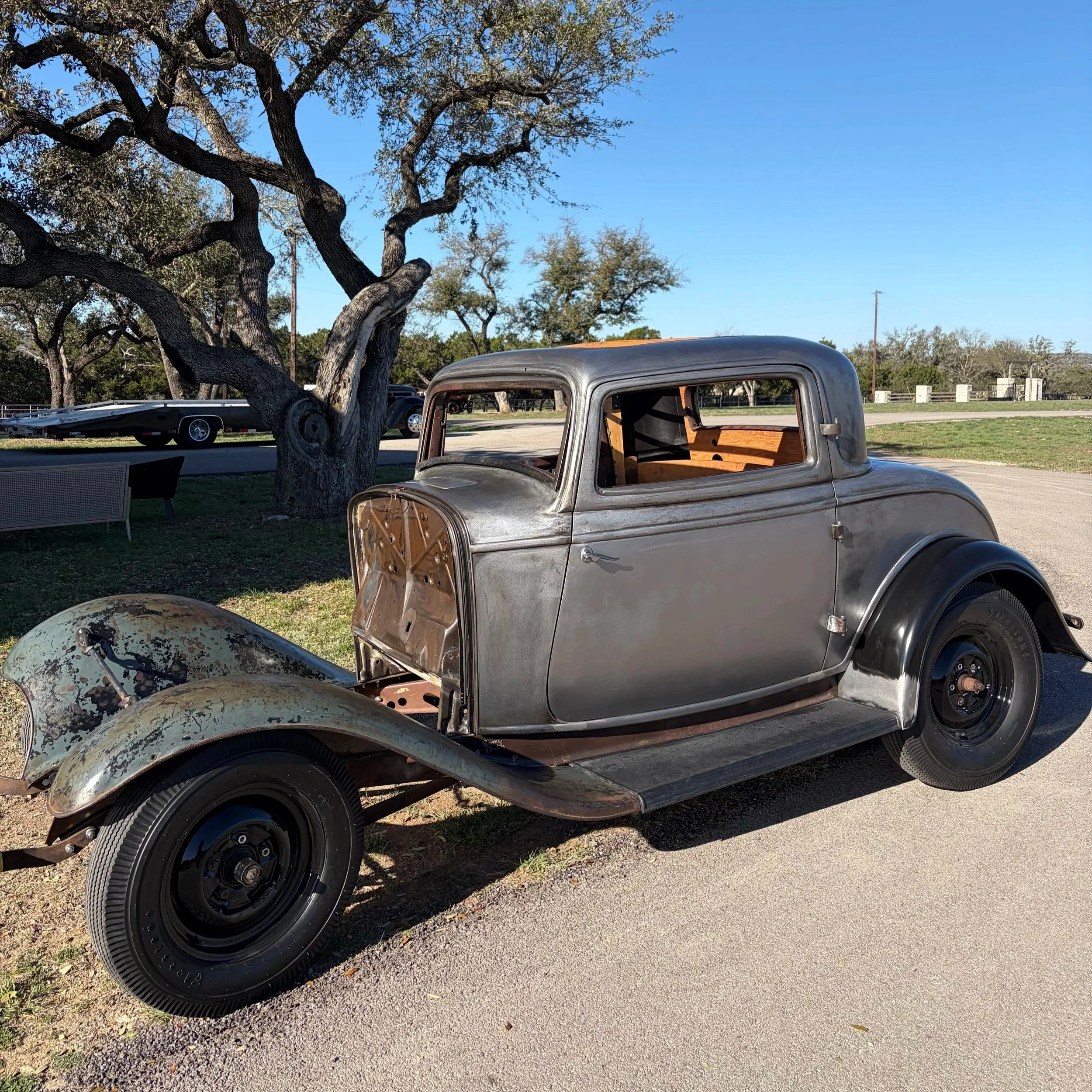 1932 Ford 3 Window Metal Work
