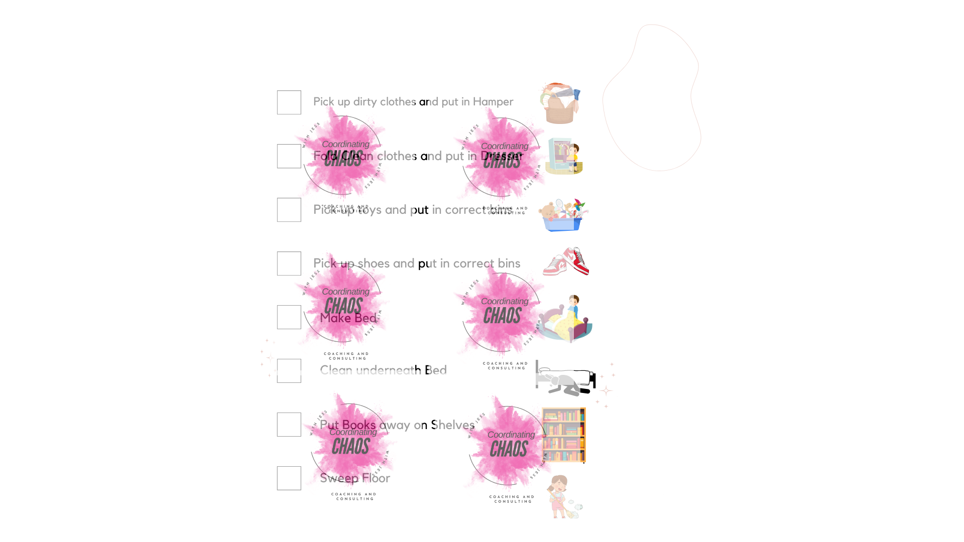 Life Skills Check lists