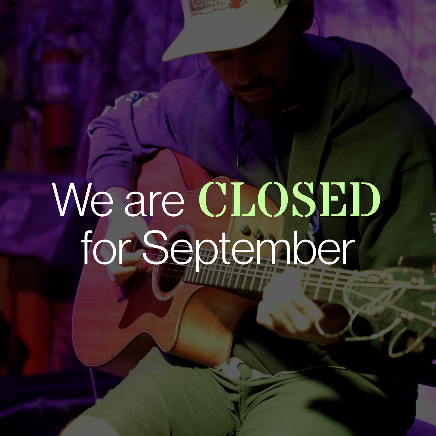 Temporarily Closed