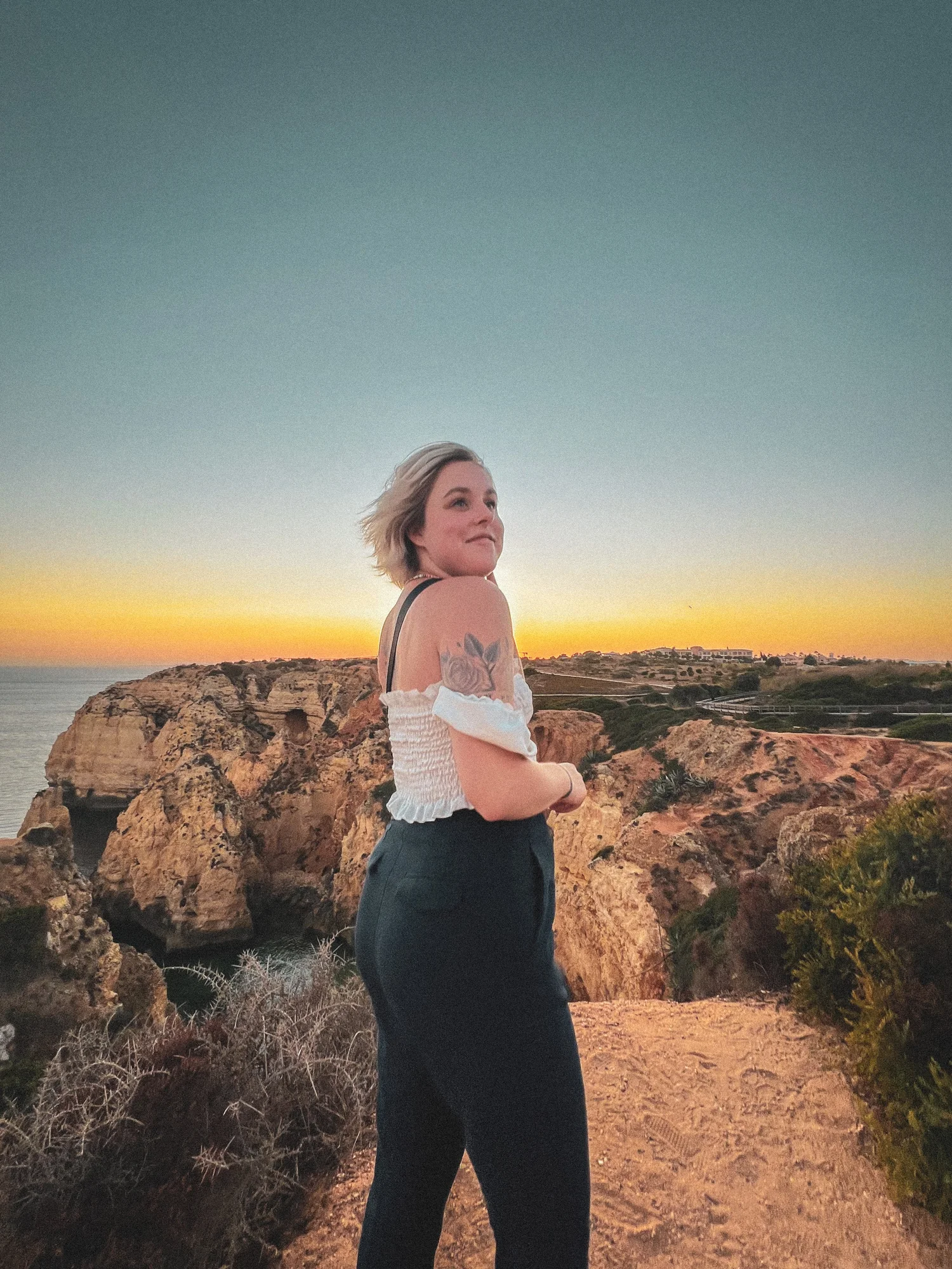 Ann-Marie au coucher de soleil — Wandrlust