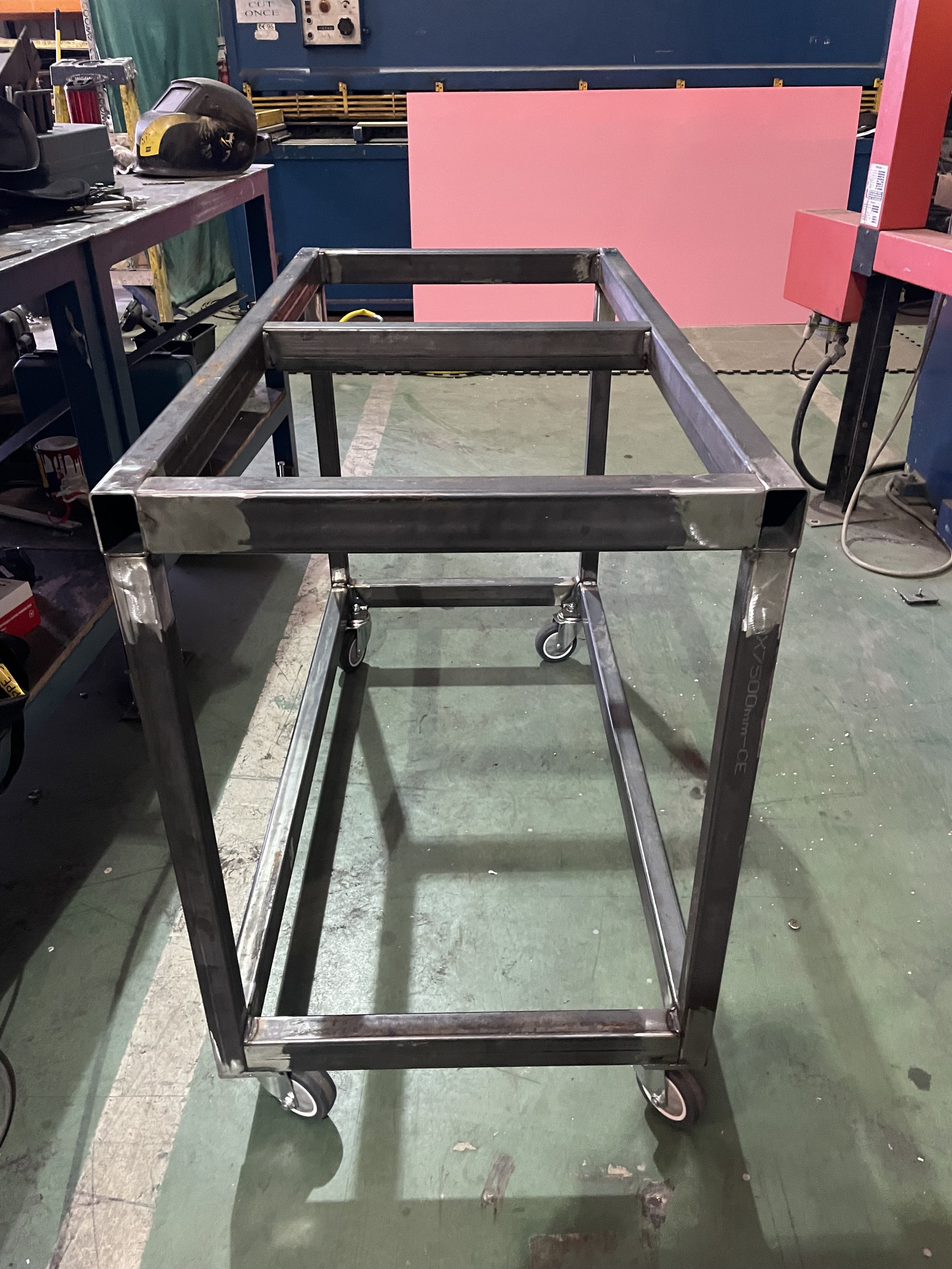 4Wood rolling cart, Photo by Perrin Dunn, Spring 2023
