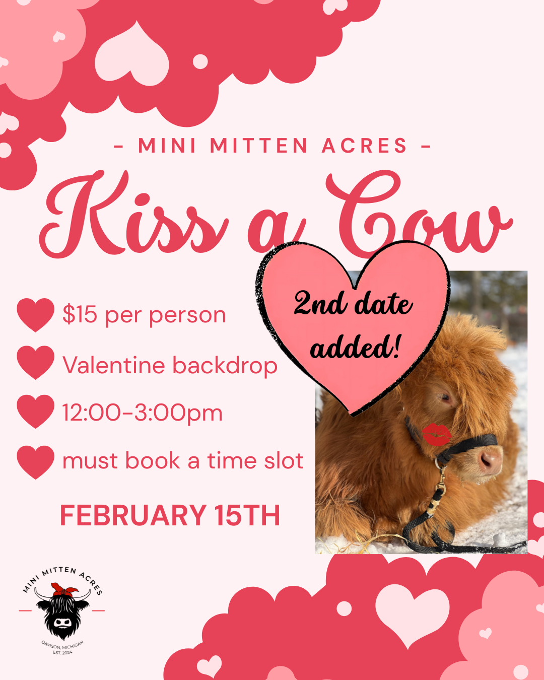 SOLD OUT - Kiss A Cow