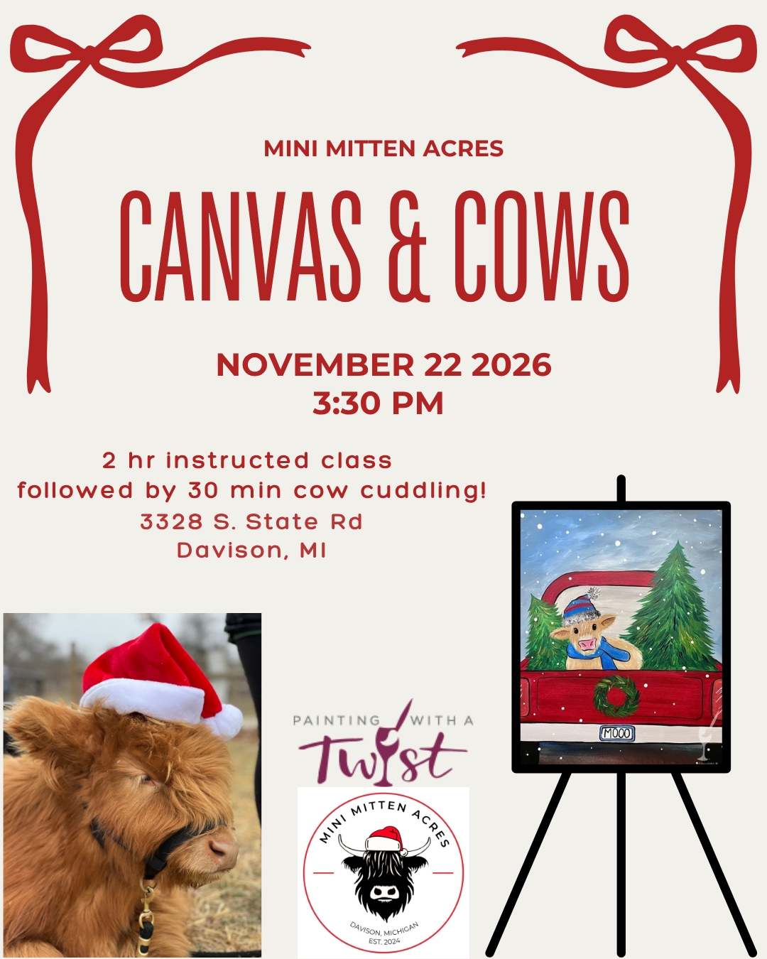 Canvas & Cows!