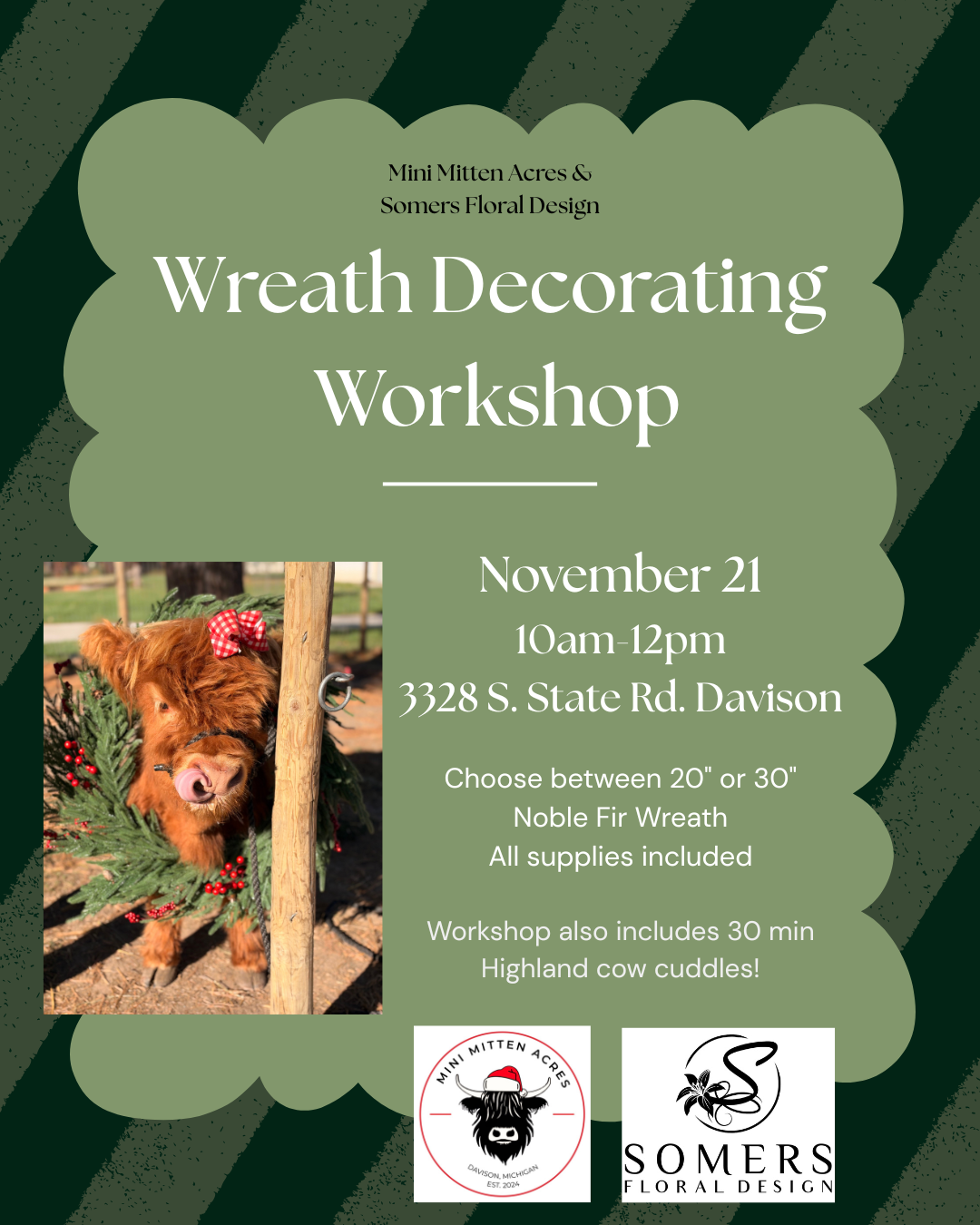 Wreath Making Workshop!