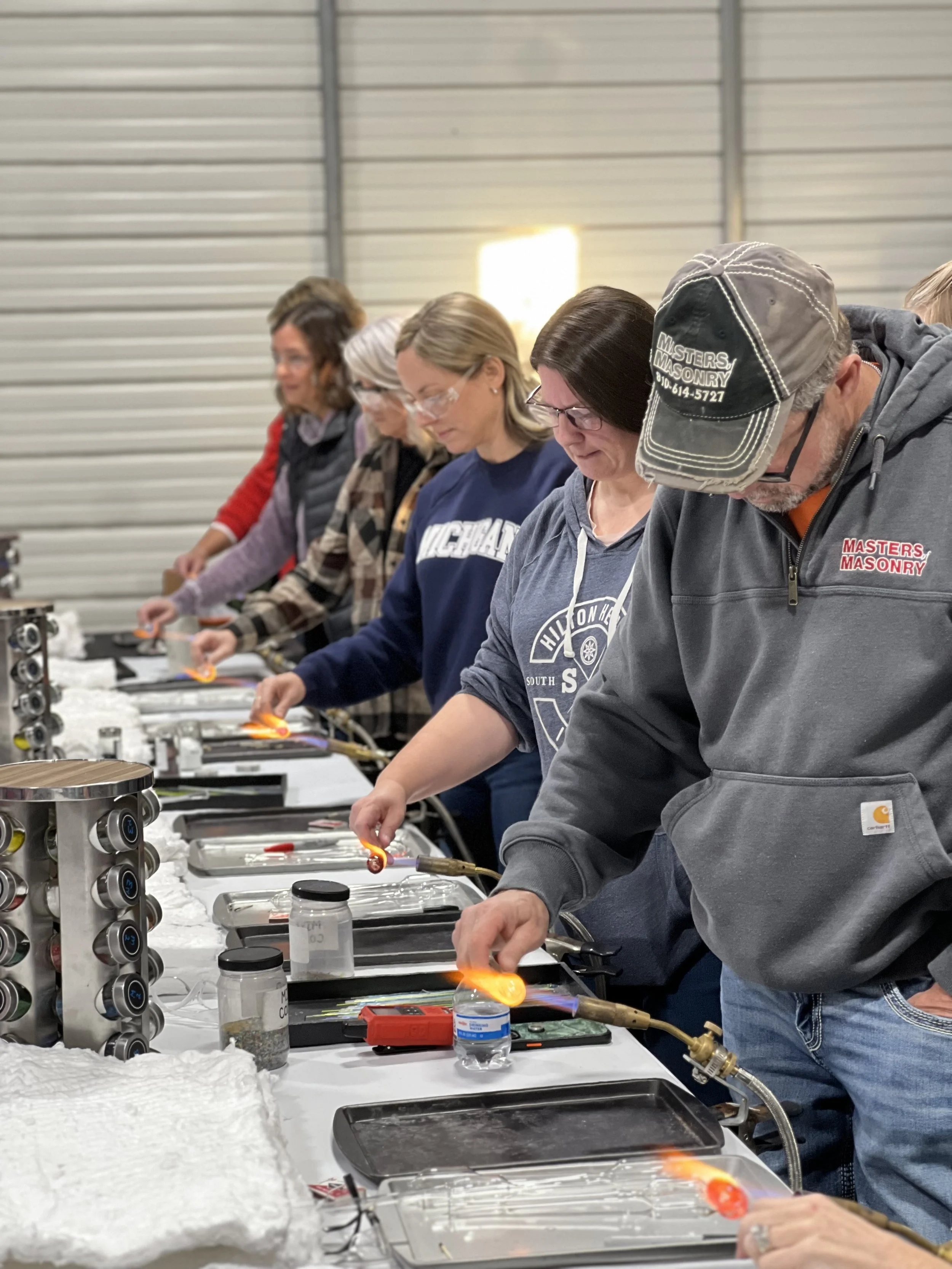 Hand blown ornaments