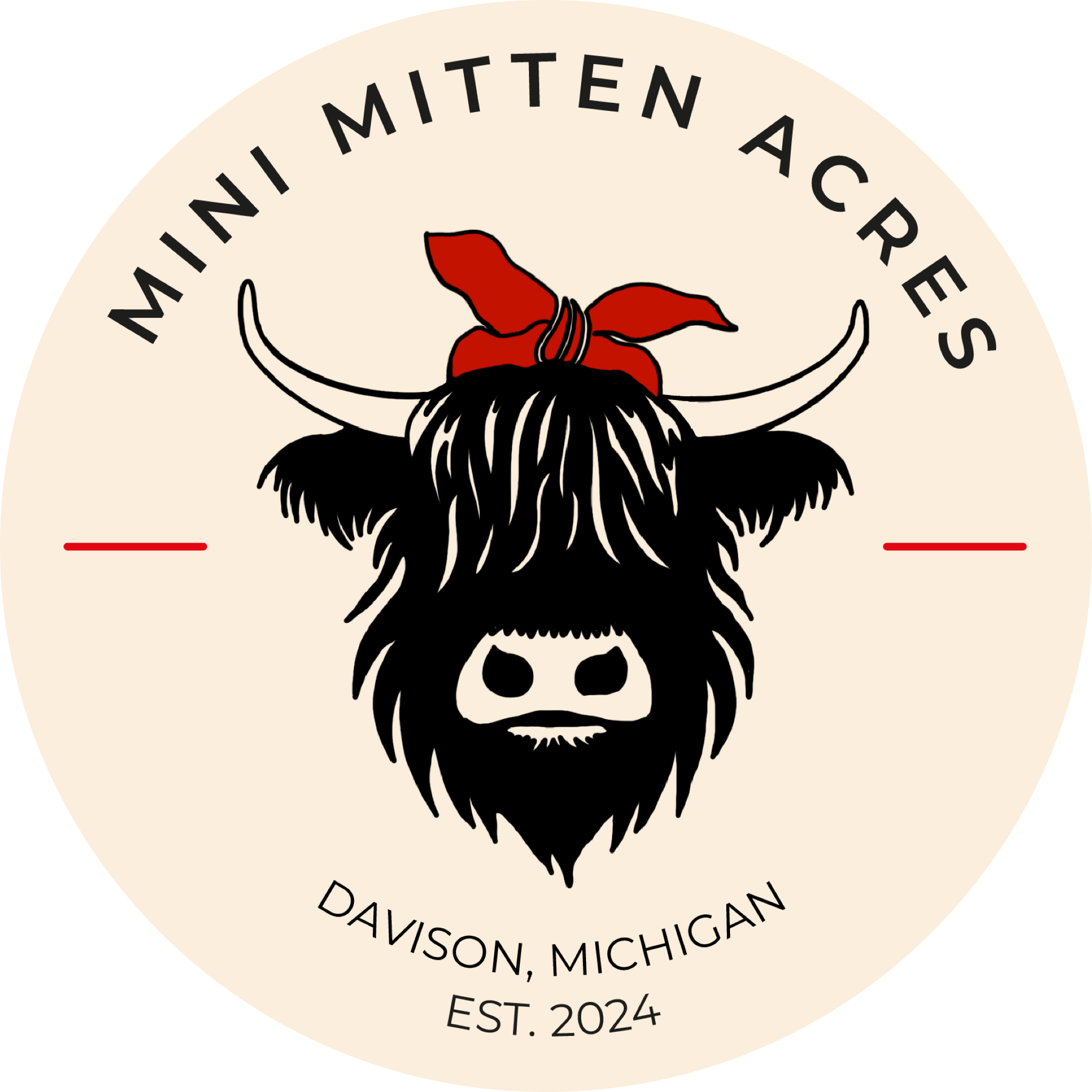 Mini Mitten Acres | Miniature Highland Cows