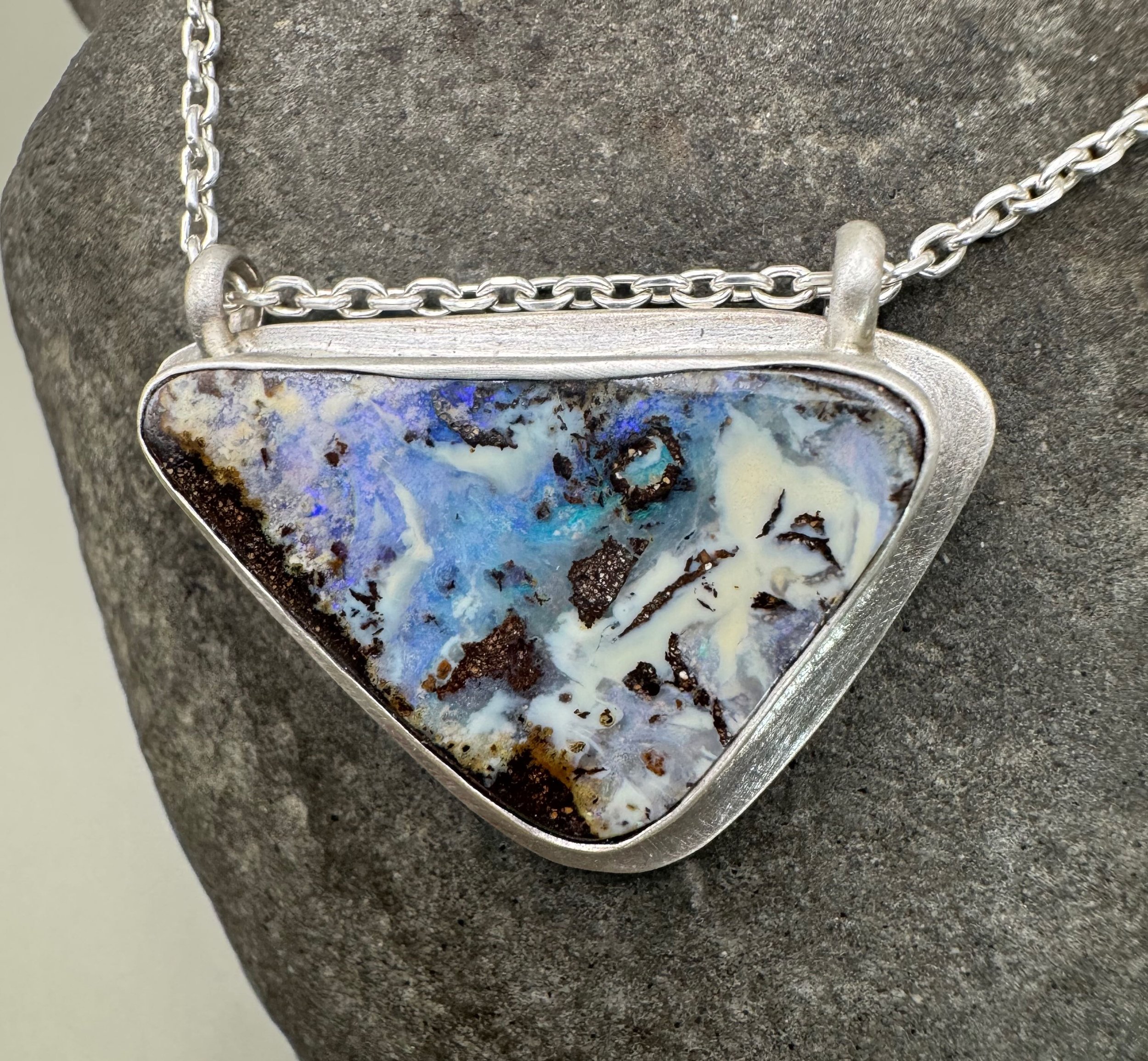 Boulder Opal Pendant