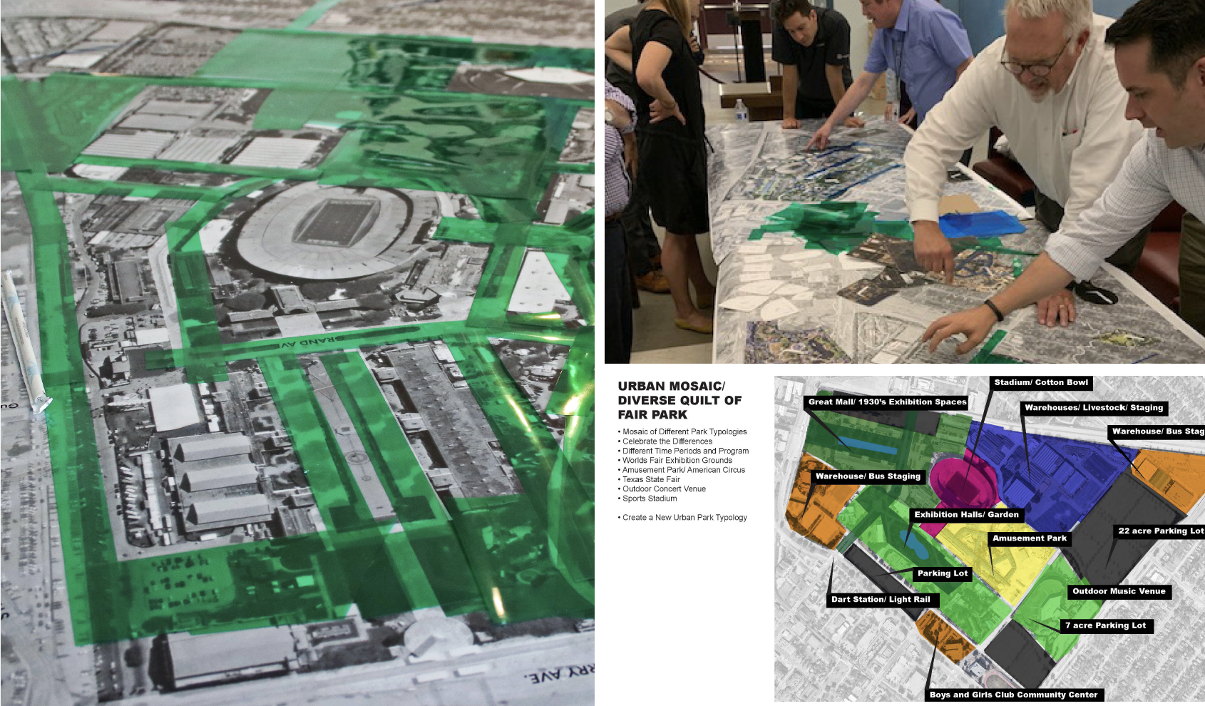 Fair Park Masterplan, Dallas, TX, developed with Perkins & Will
