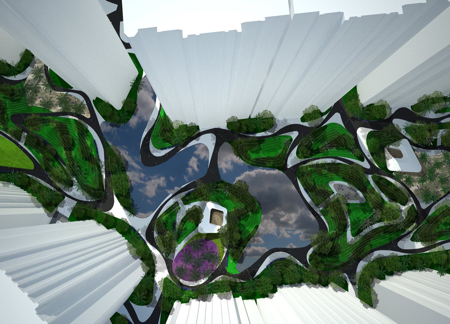 Quinshan New City, Zhuhai, China, developed with HM Design, and Dumon Design
