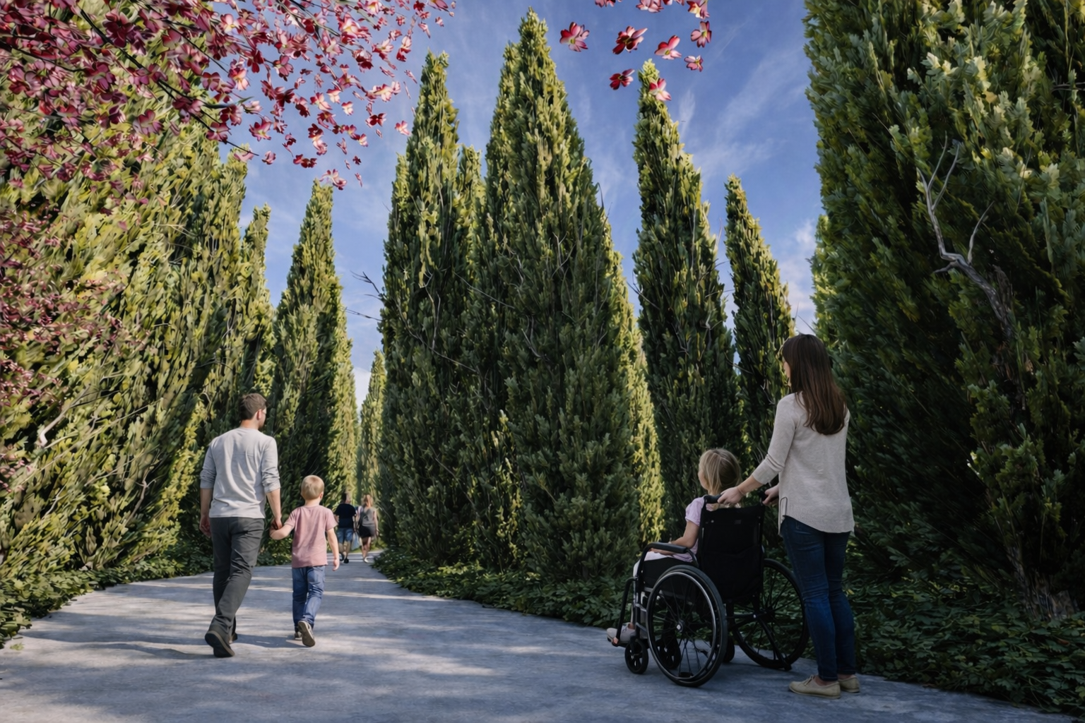 St. Jude Campus Danny Thomas Garden, Memphis, TN