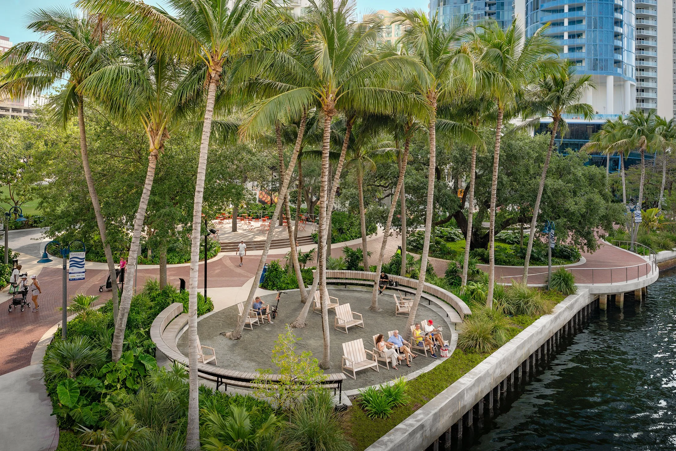 Huizenga Park, Ft. Lauderdale, FL. Developed with Perkins & Will. Miami AIA Award Winner