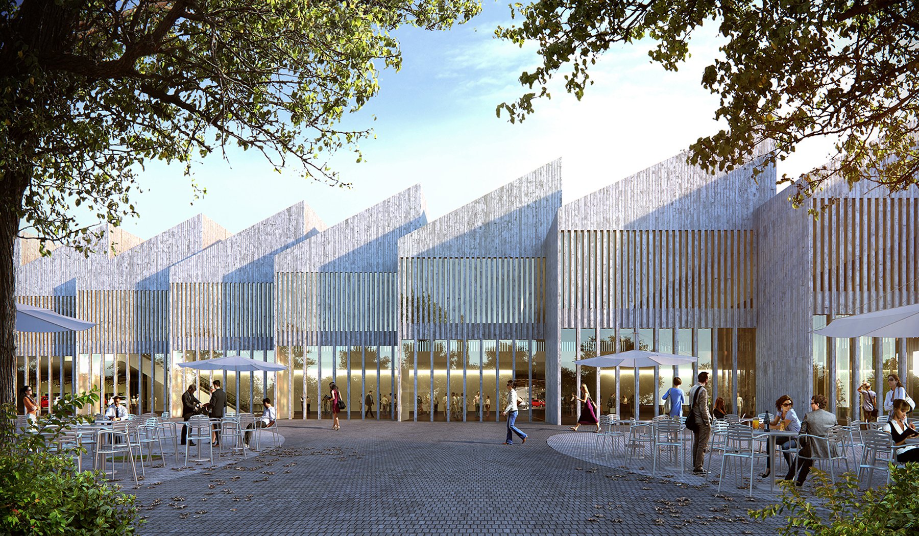 ExpoGeorgia Convention Center and Park, Tblisi, Georgia, developed with Trahan Architects