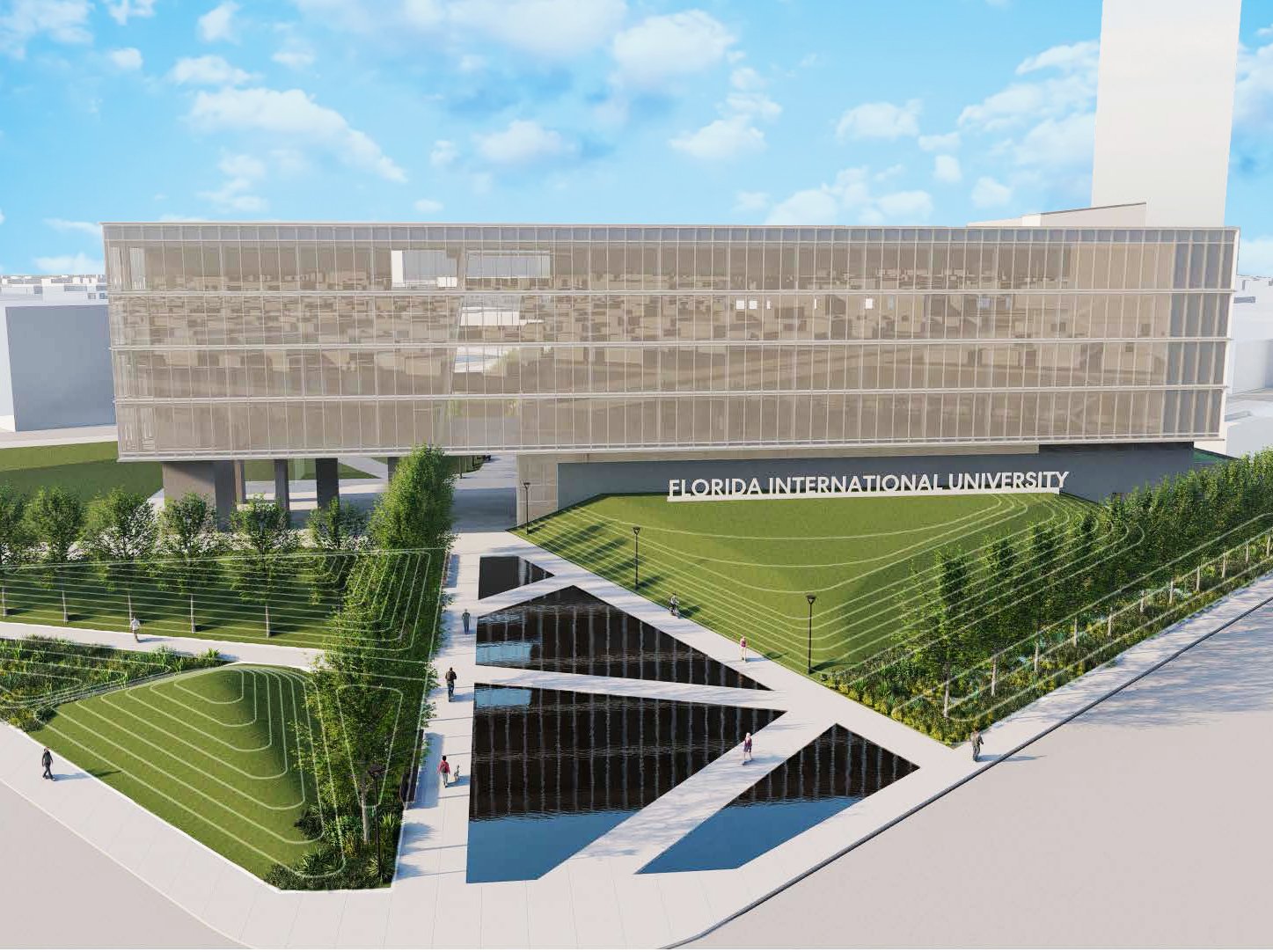 FIU Engineering Master Plan, Miami, FL, developed with Perkins & Will