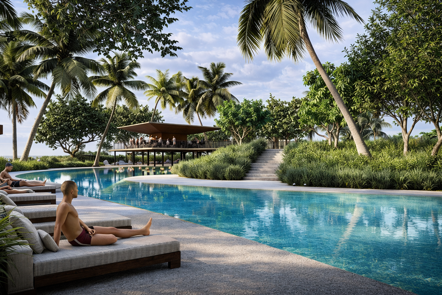 301 Ocean Drive Landscape, Key Biscayne, FL