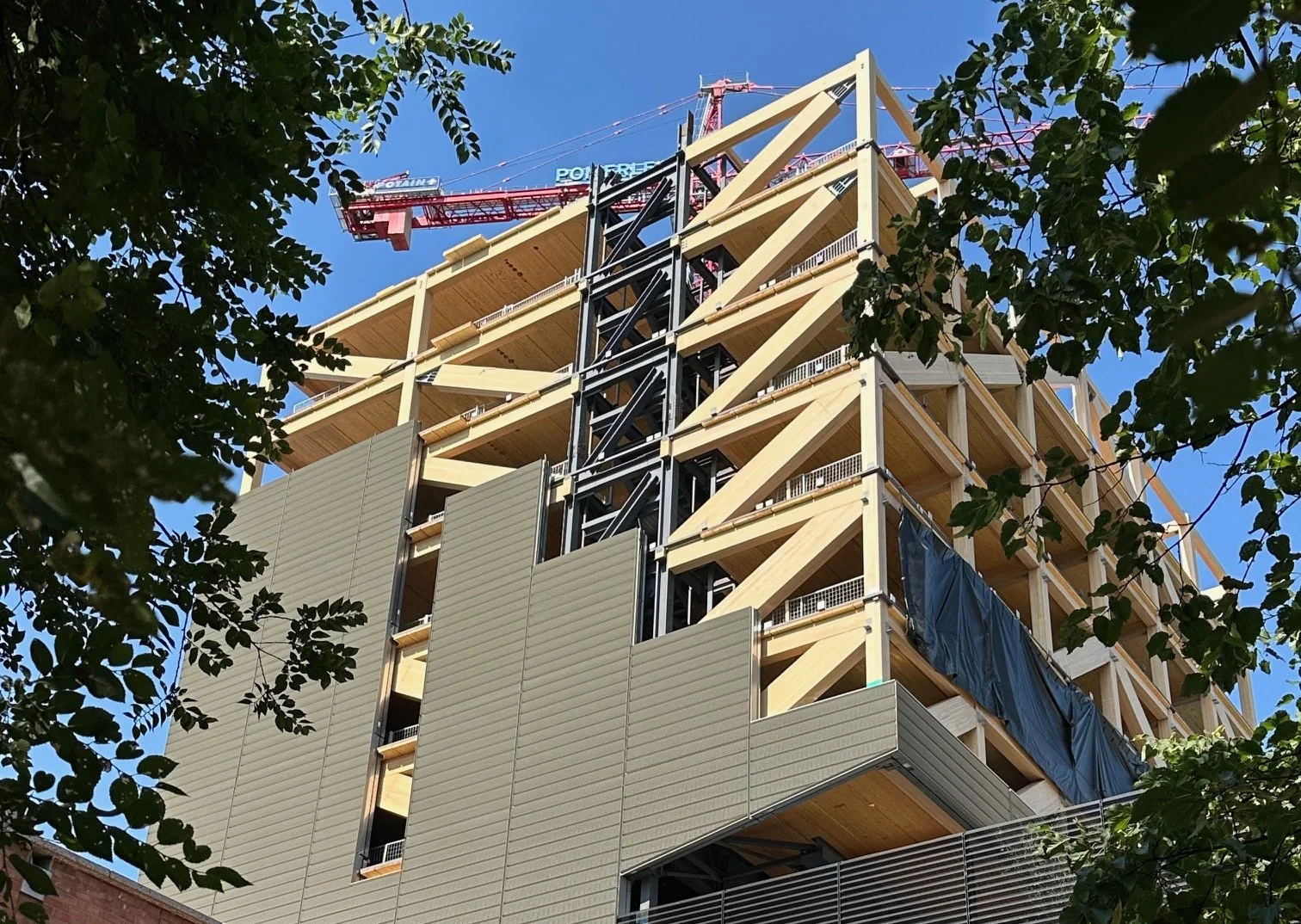 University of Toronto Academic Wood Tower