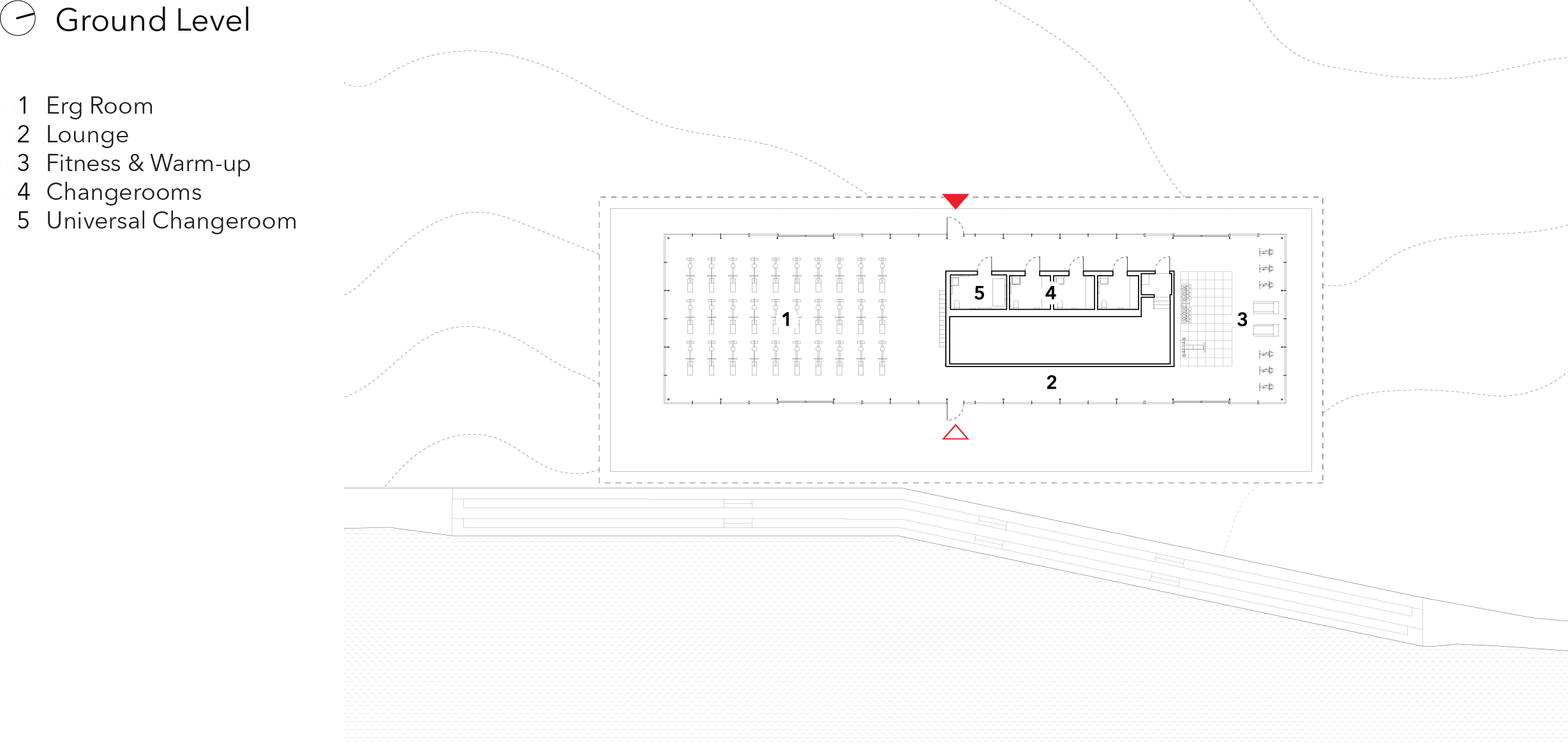 Henley Rowing Centre Ground Floorplan