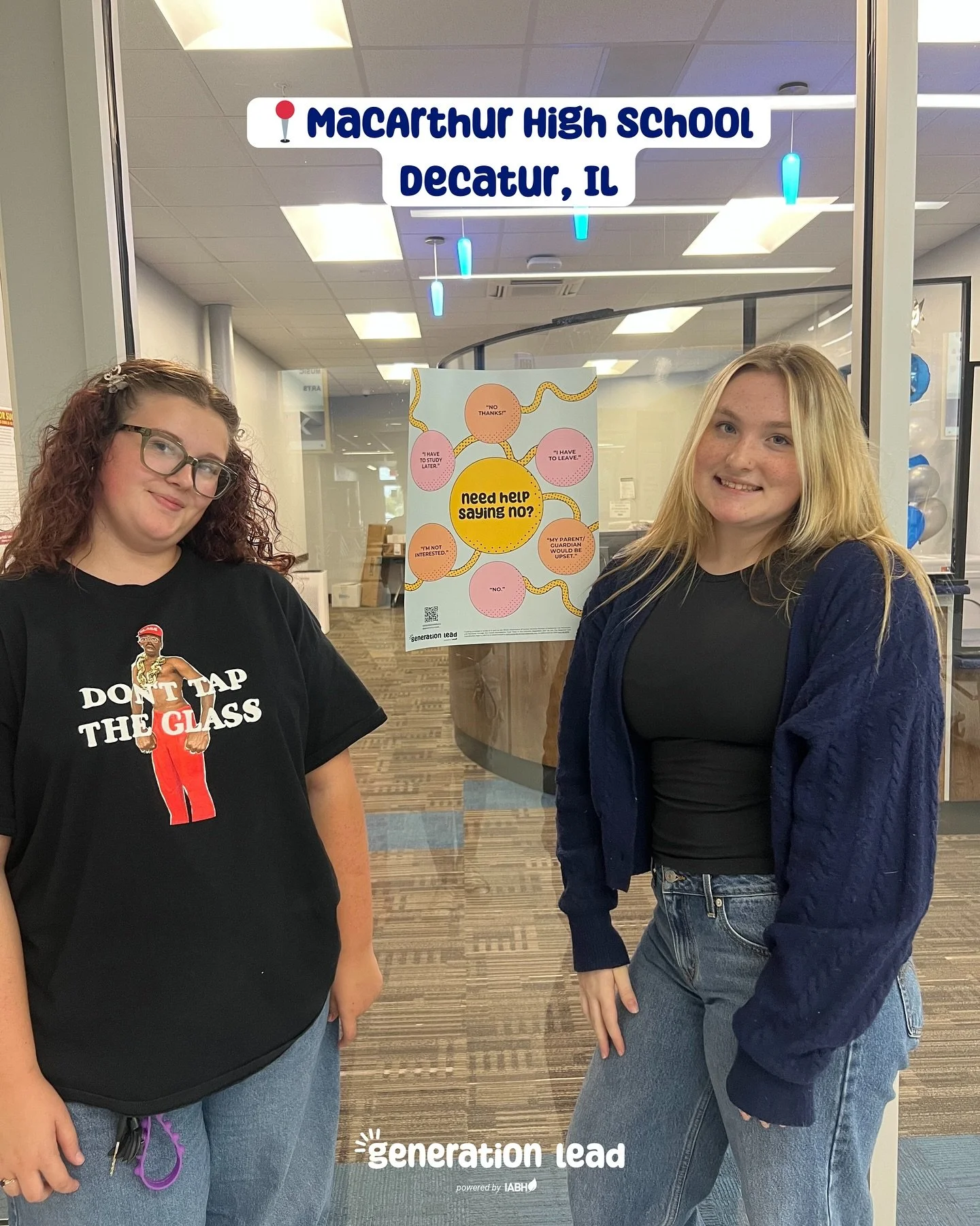 Shoutout to MacArthur High School for getting Generation Lead into your school! We love to see it🙌 Do you want Generation Lead in your school or community? Head to the link in our bio and request materials TODAY! #generationlead 

&mdash;

Funding p