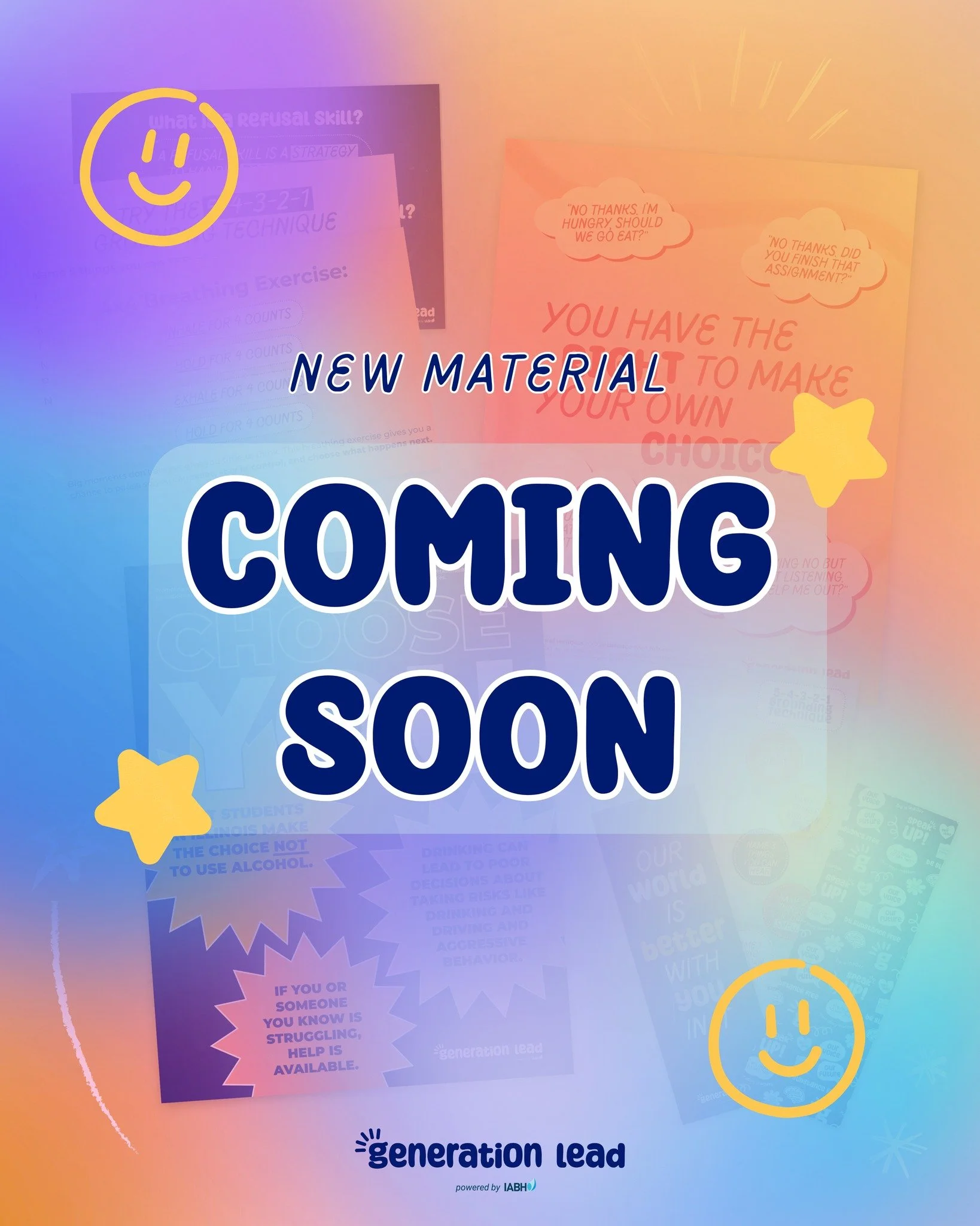 It's almost TIME! Leave a comment if you're excited!!!!! #generationlead 

&mdash;

Funding provided in whole or in part by the Illinois Department of Human Services.