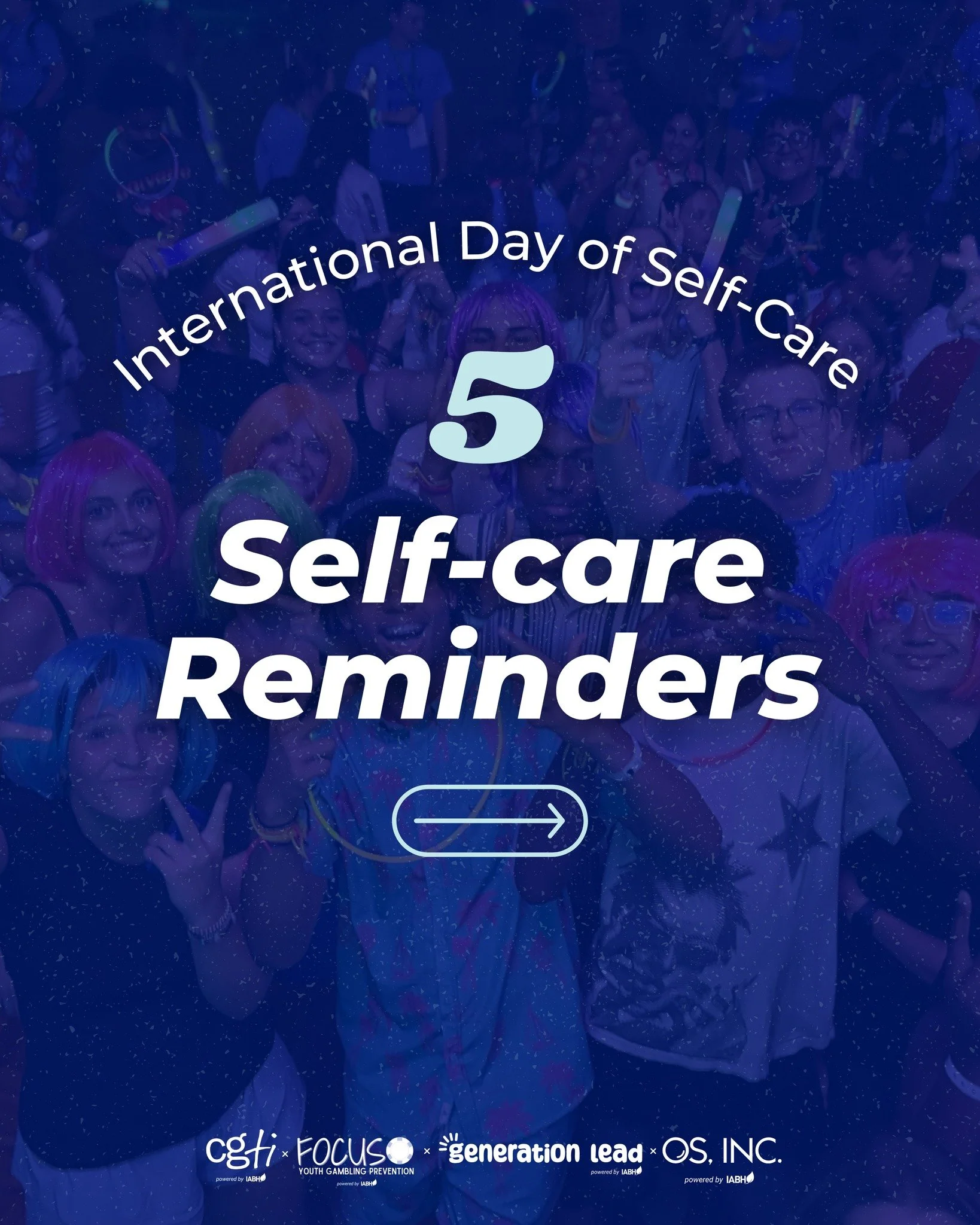 Today is International Day Self-Care! Join us in putting the spotlight on the benefits of self-care. Share this post and show your community what activities you plan to incorporate into your day to prioritize self-care. 🩵