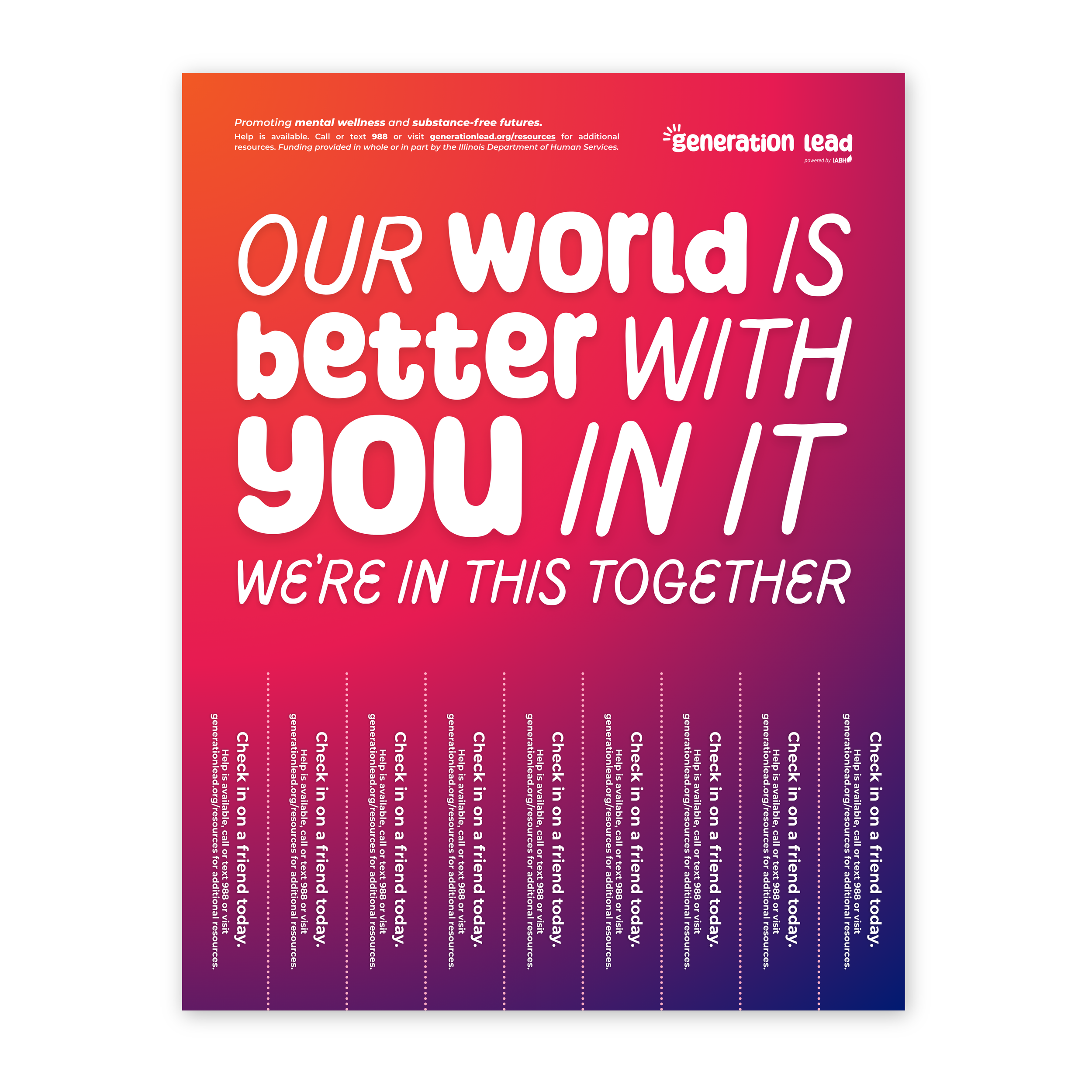 "We're In This Together" Poster