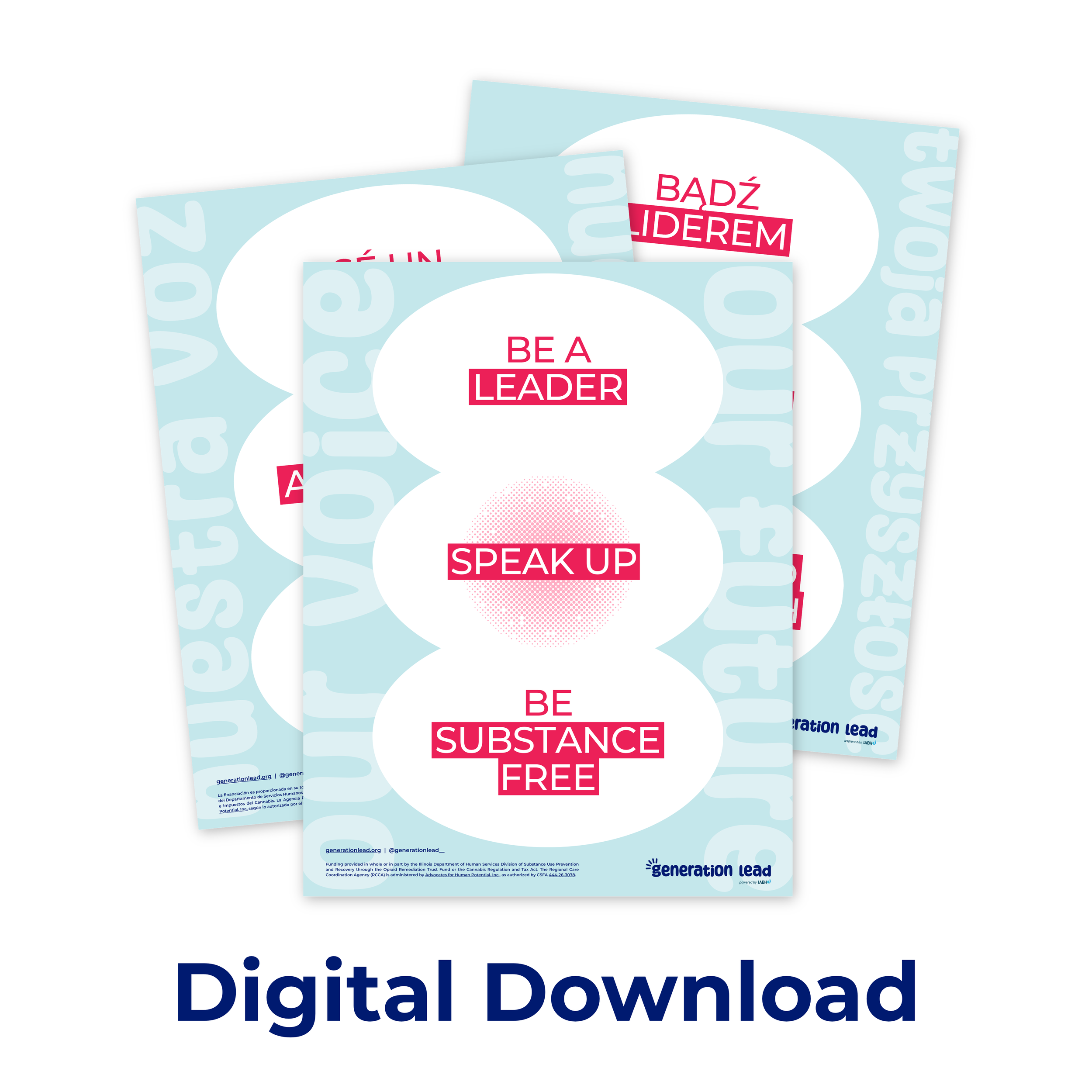 "Be a Leader" Poster - Digital Download