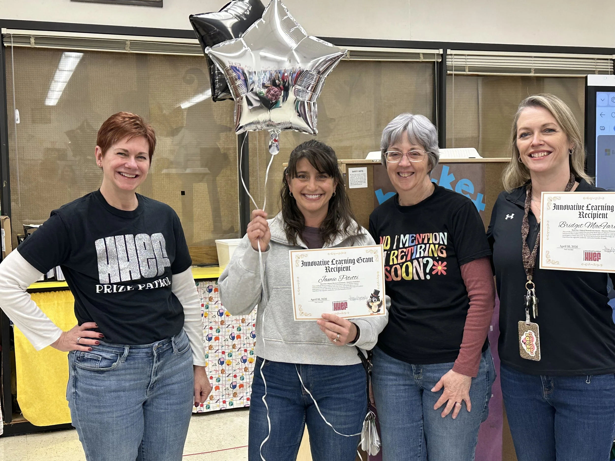 Band Jam (Simmons Elementary): Band Jam, an adaptive musical instrument, will allow students with fine motor challenges to play multiple instruments independently, fostering inclusivity in music education.