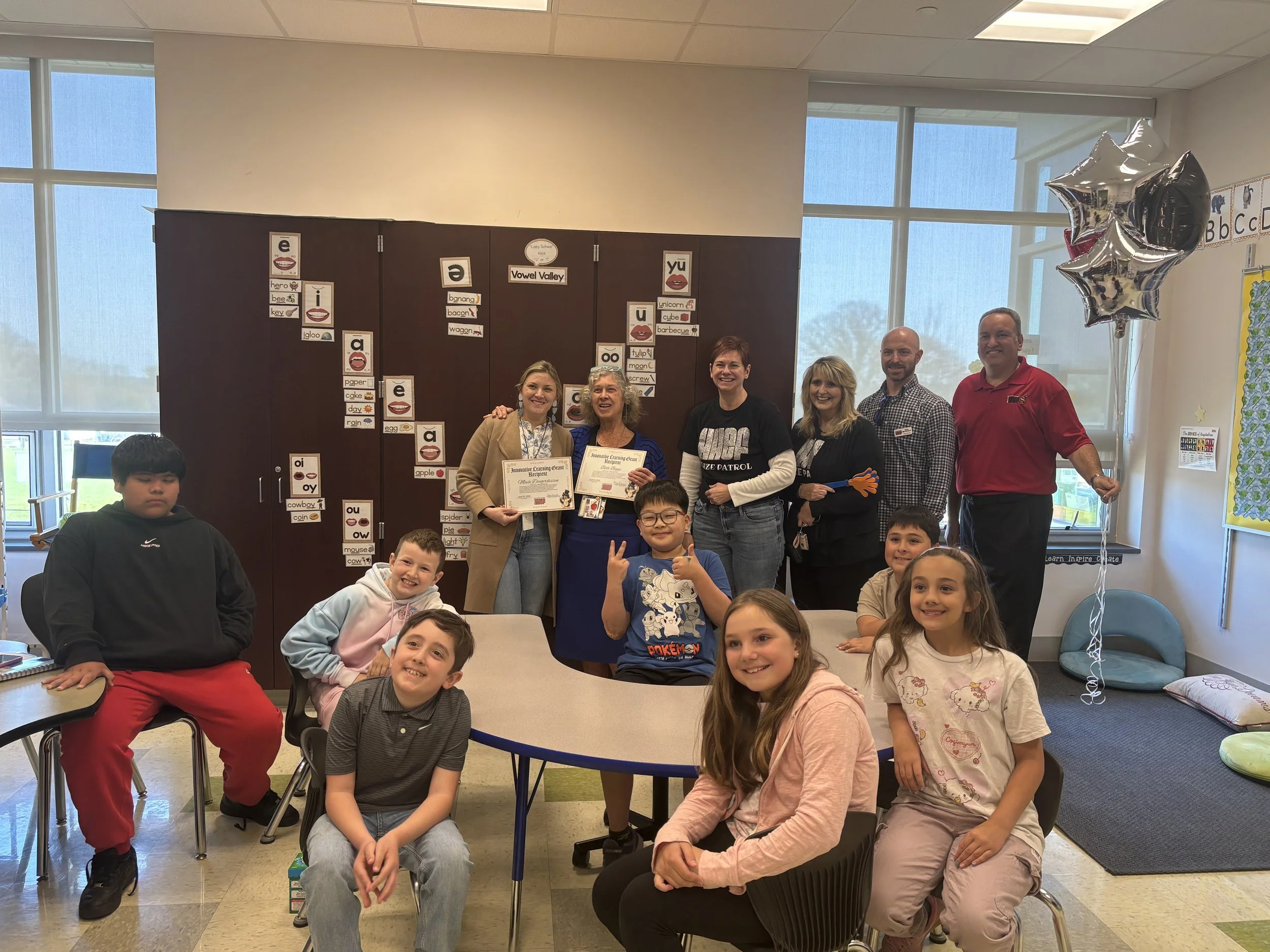Tell Me a Story (Hallowell Elementary): Selected students will craft and illustrate their own stories, which will be transformed into personalized hardcover books. This project builds confidence, vocabulary, and fluency by connecting reading and writ