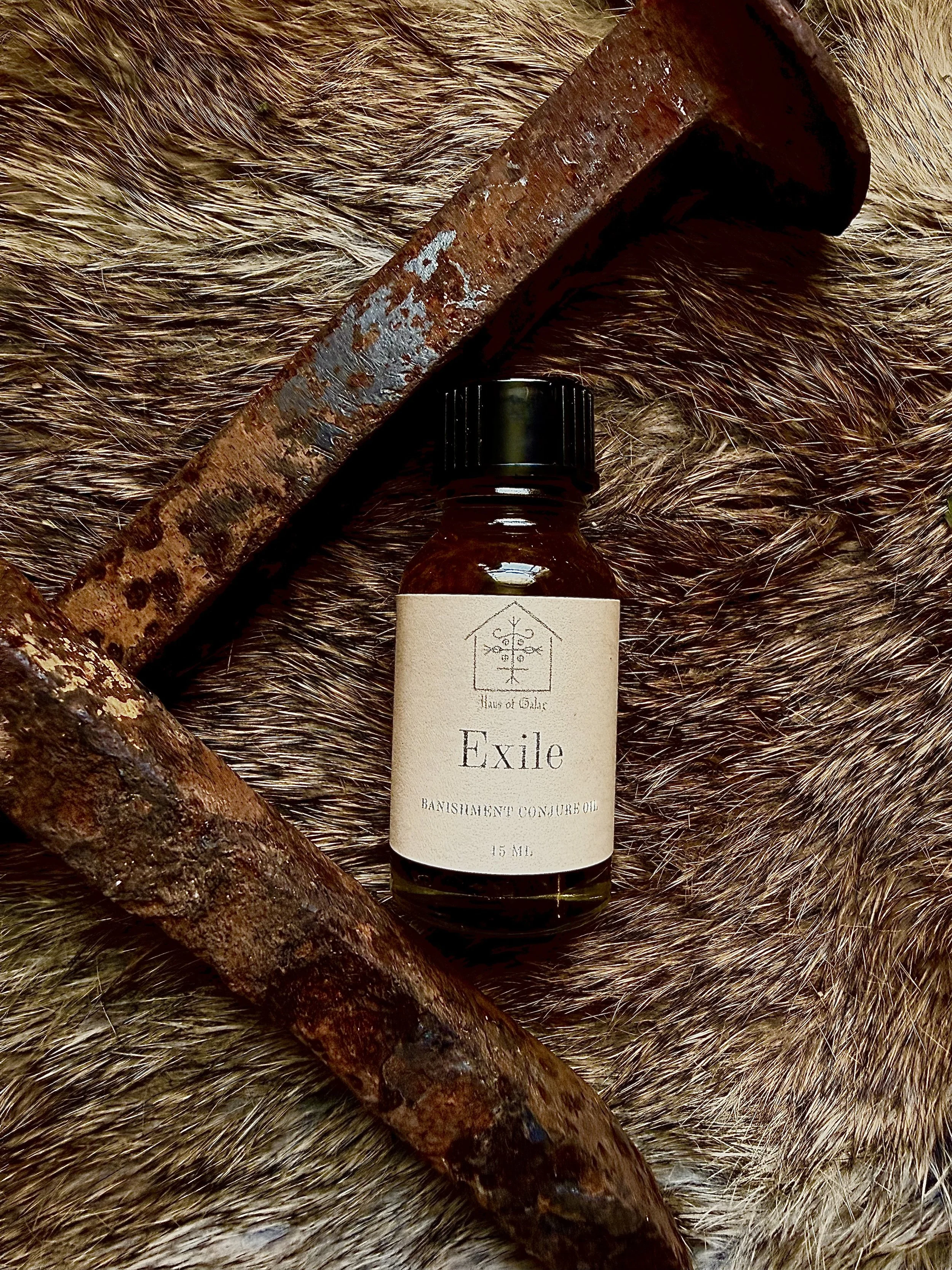 Exile - Banishment Conjure Oil