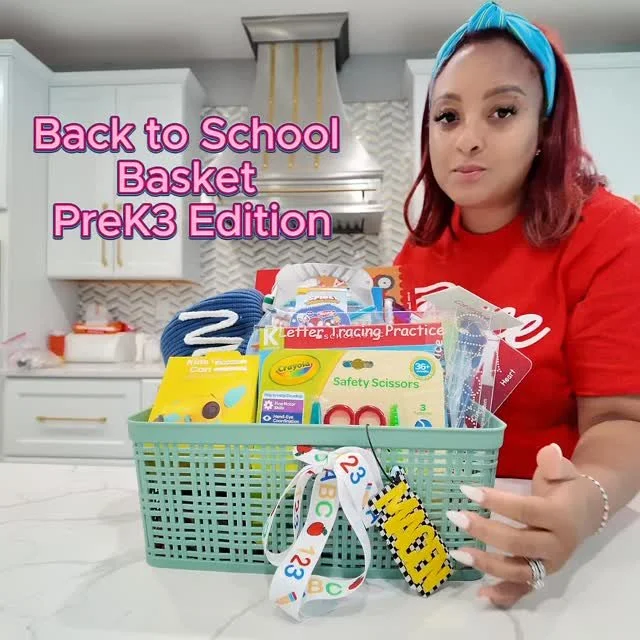 ✨Back to School Basket Inspo✨
Starting Pre-K or Kindergarten is such a big milestone 🥹💛 Make it extra special with a basket full of fun + useful goodies for your little one 🎒✏️🍎
From cute supplies to confidence boosters, it’s the little to