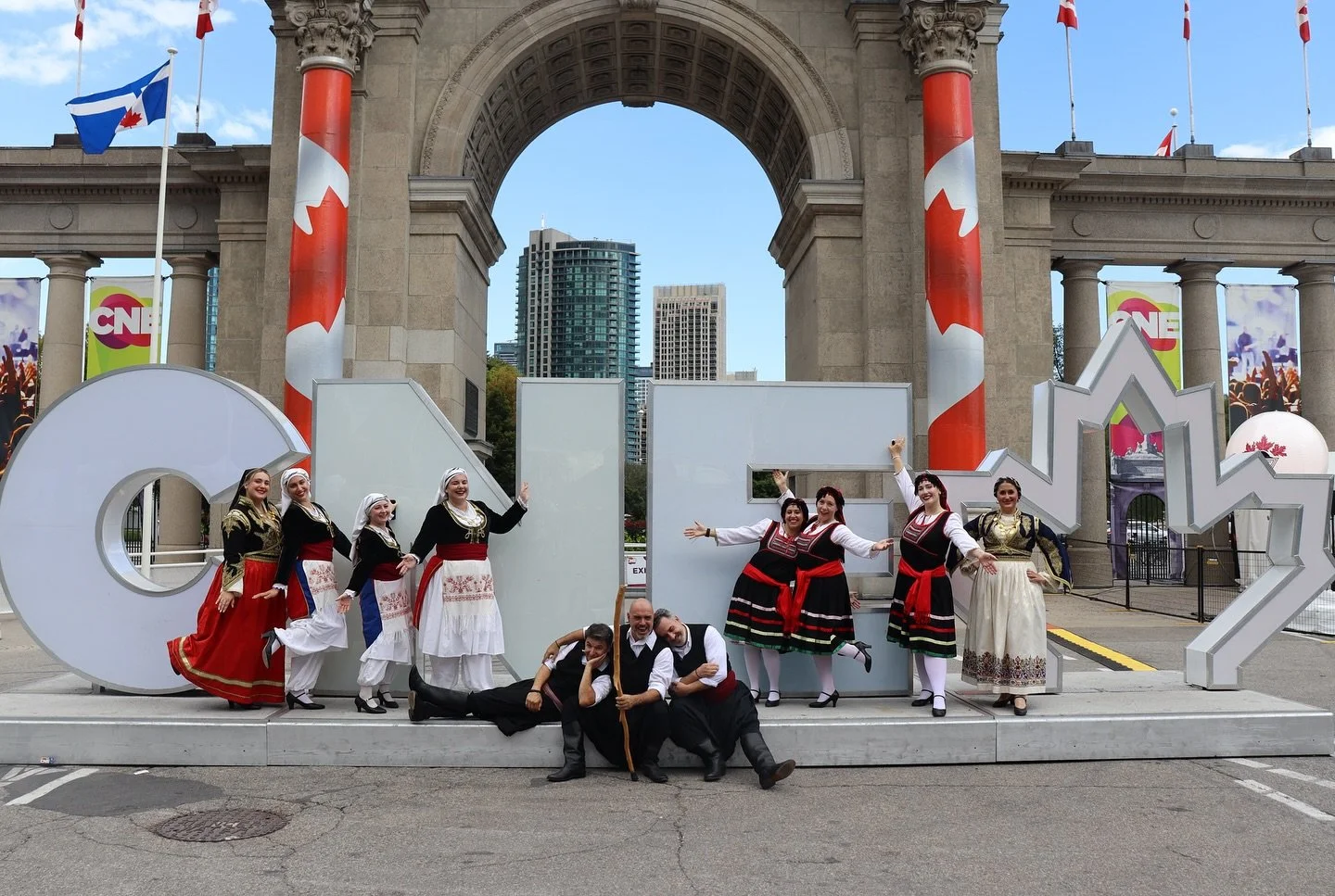 π‘ Nothing screams end of summer like our annual show at the EX! π’
π Thank you for inviting us again to share our culture at the International Stage ! Always a ride of a time! π
ποΈ What’s your go-to activity at the CNE?
#GreekDancers #Da