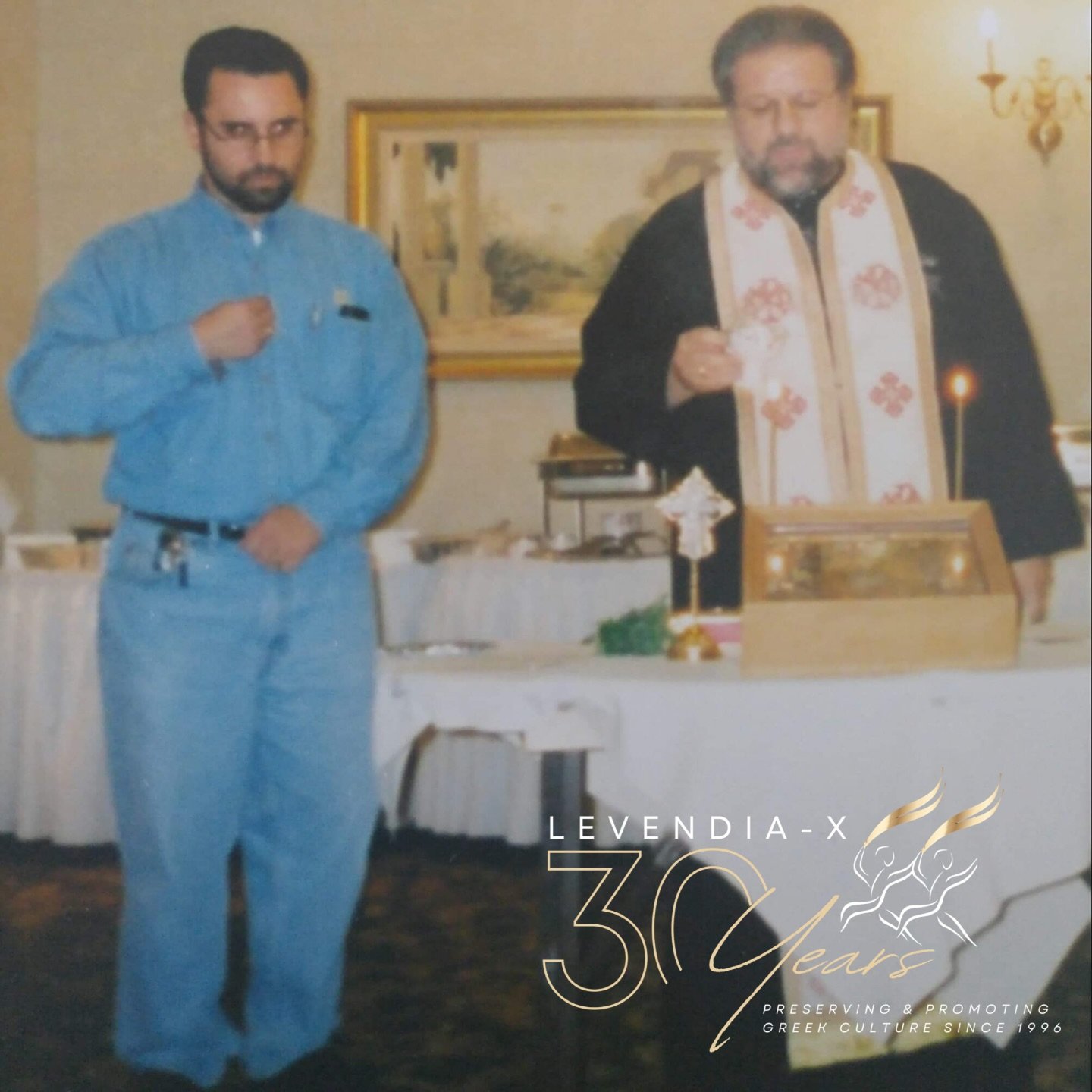 🔥 It&rsquo;s Thursday so you know what that means: Time for another #LX30 Throwback! ↪️

🌿🍰🪙In honour of our annual Agiasmo Service / Vasilopita Cutting tomorrow, we&rsquo;ve made that today&rsquo;s theme!

👀 See any familiar faces? Let us know 