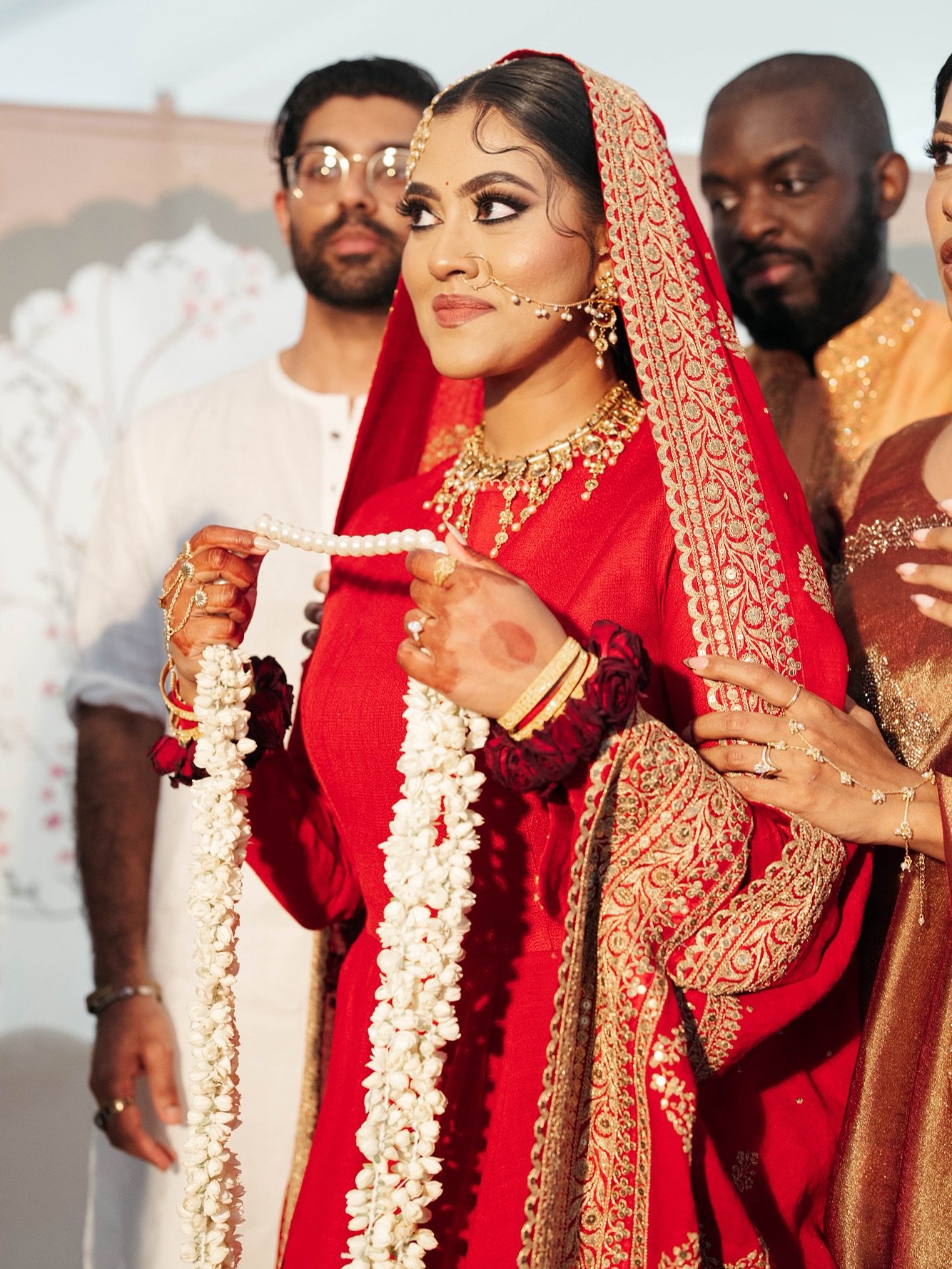 Handcrafted jasmine garlands made with love for life&rsquo;s most meaningful moments. A timeless symbol of purity and devotion &mdash; perfect for wedding ceremonies and traditional vows.

#flowersbybhanu #jasmine #flowers #shaadi #weddingflowers #fr