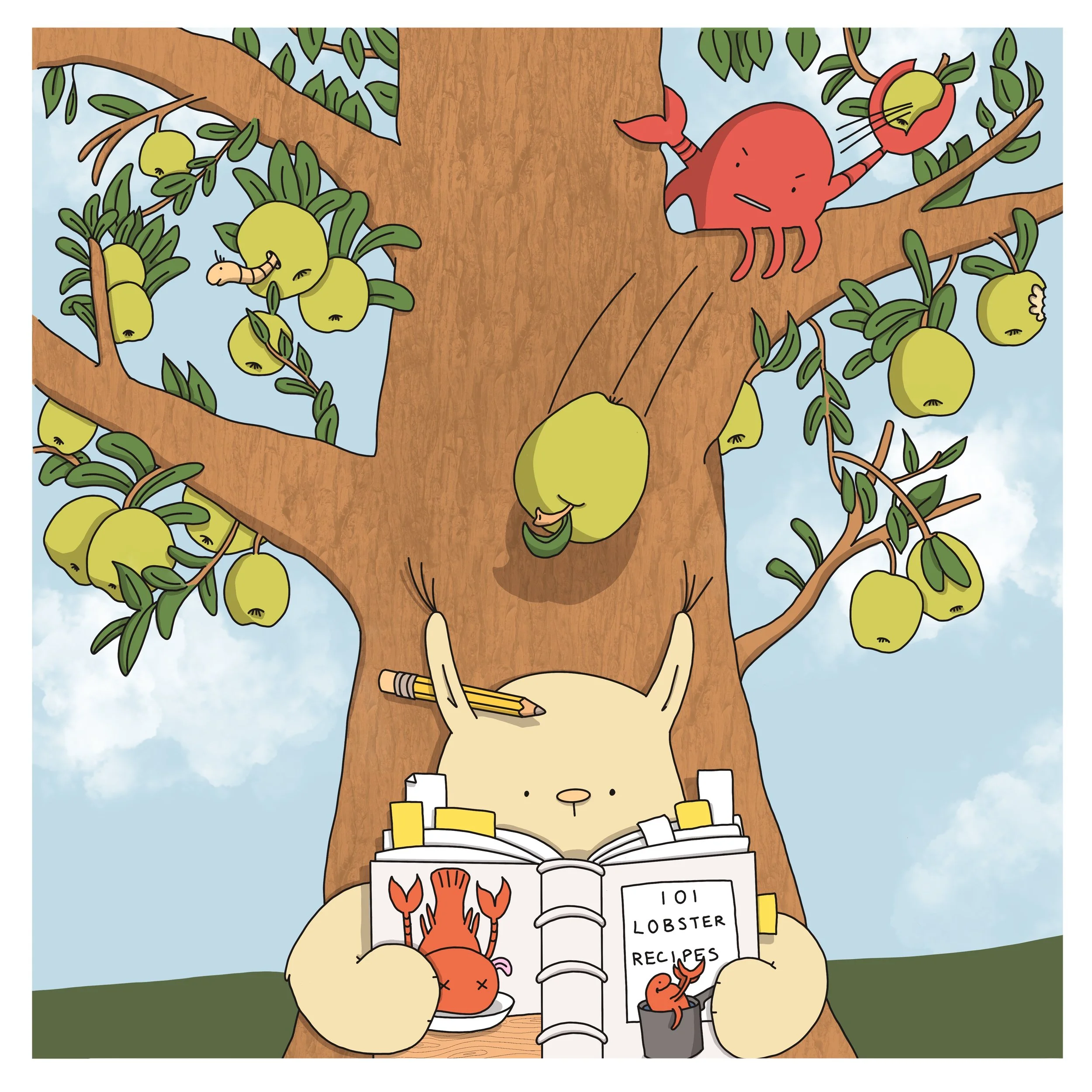 1 - Apple
(Inktober 2026)