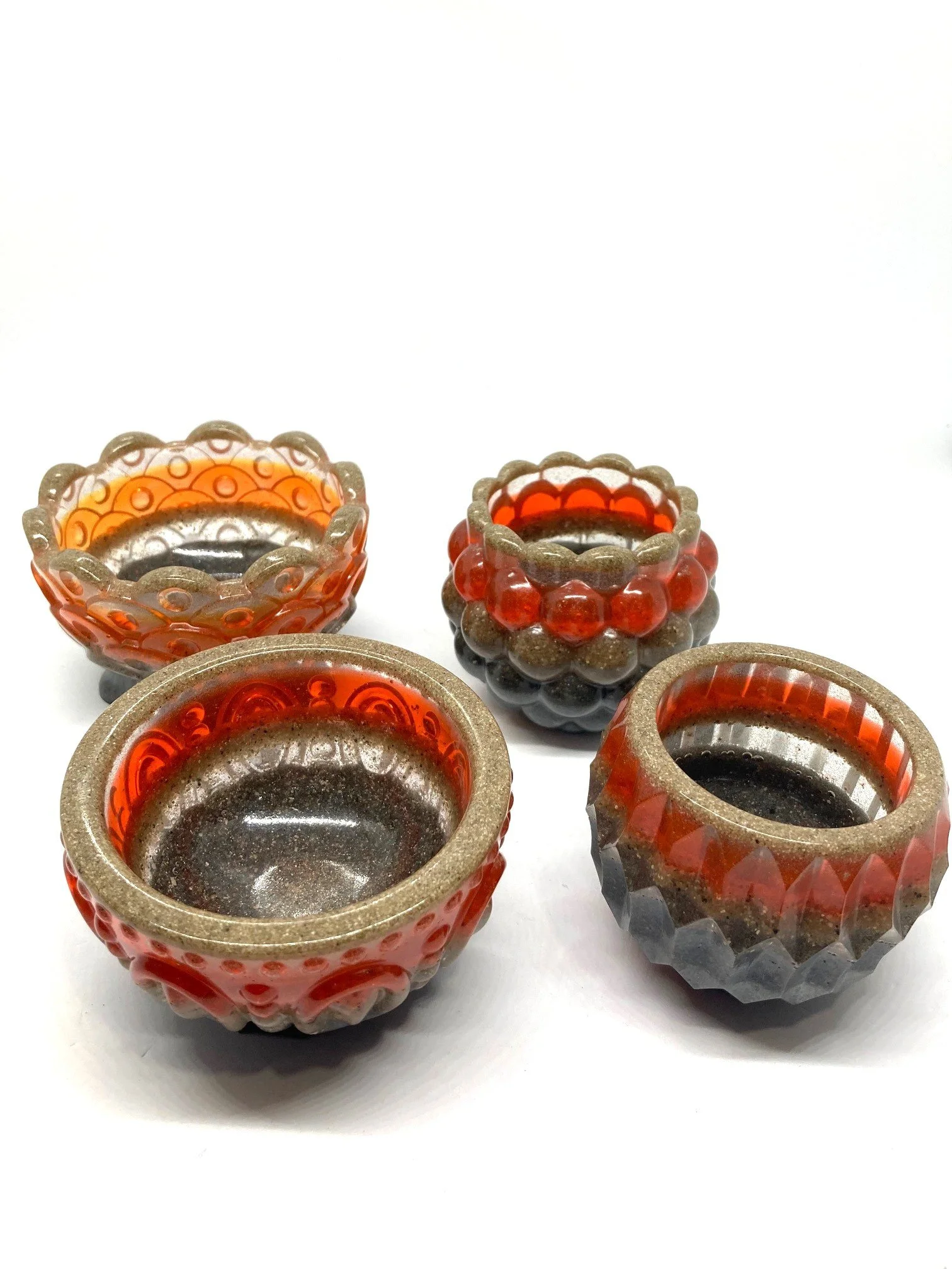 Resin Trinket Bowl Collection_Sunset Beach_FullCollection_FromSide.jpg