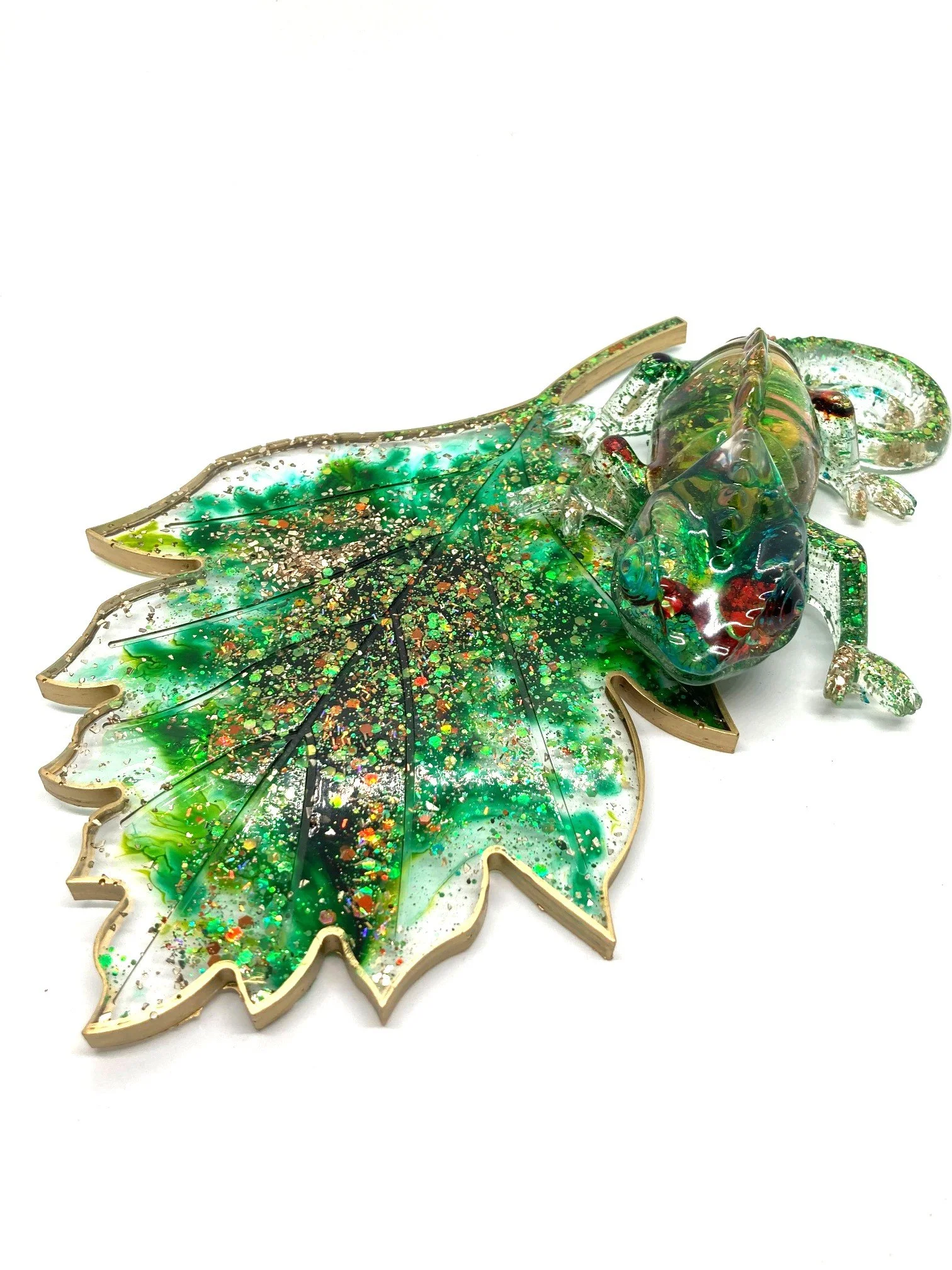 Resin Figurine_Rose Golden Chameleon on Leaf_Separated.jpg