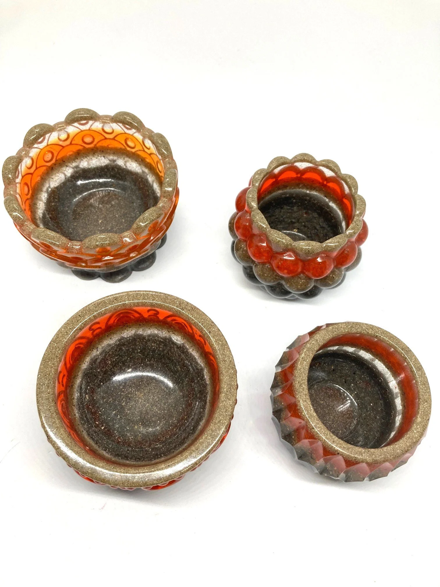 Resin Trinket Bowl Collection_Sunset Beach_FullCollection_FromTop.jpg