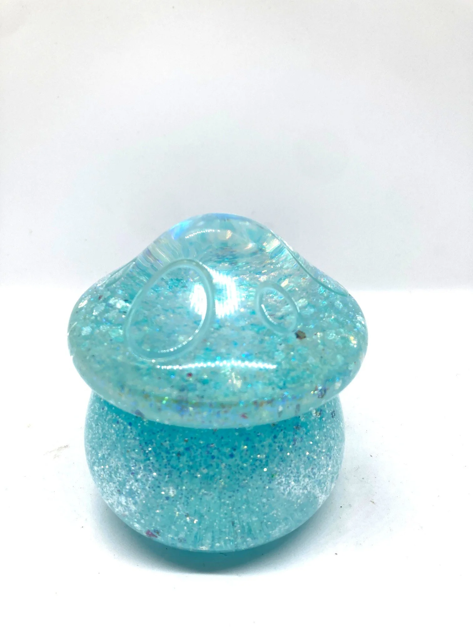 Resin Mushroom Jar and Light "Hera".  LED light Included