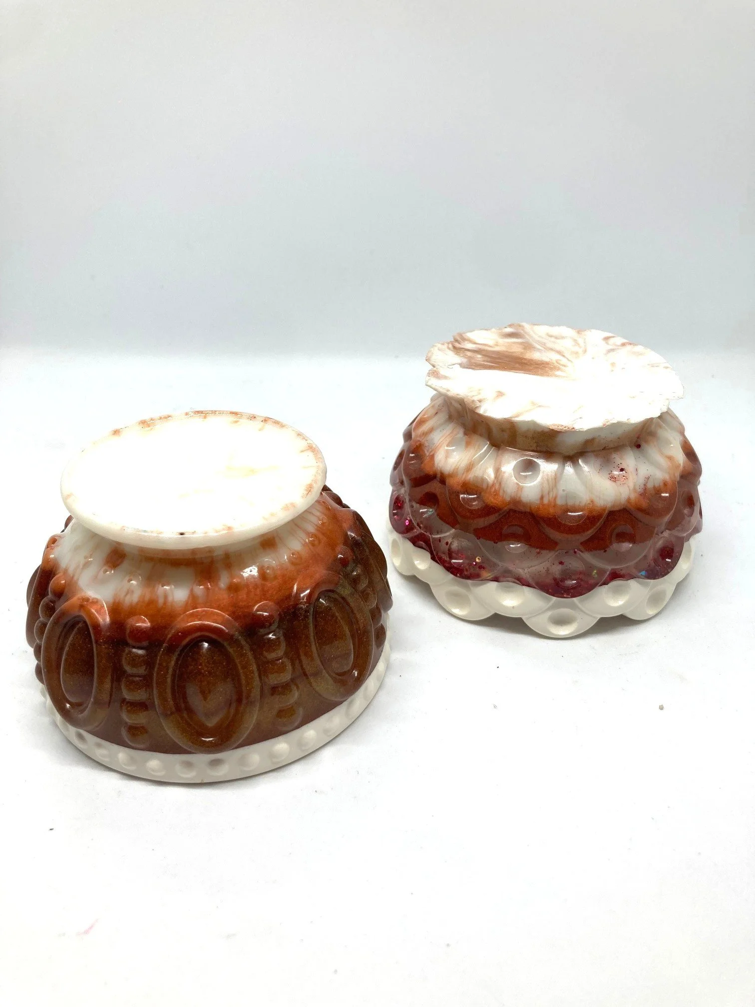 Resin Trinket Bowl_Thicc Collection_WhiteAndCopperCousins_BottomsUp.jpg