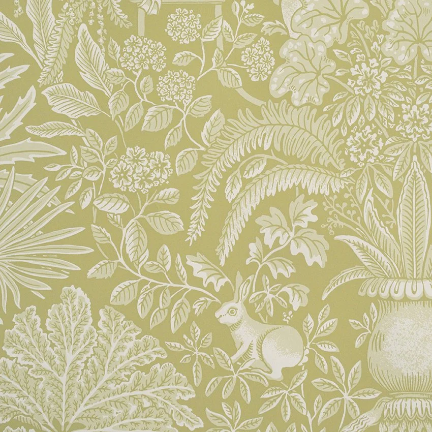 Fanny Shorter Circe's Garden Wallpaper Sample in Hellebore
