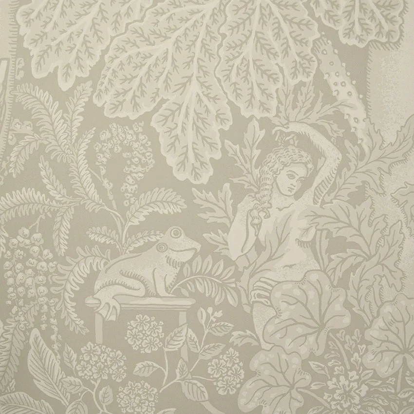 Fanny Shorter Circe's Garden Wallpaper Sample in Temple Stone
