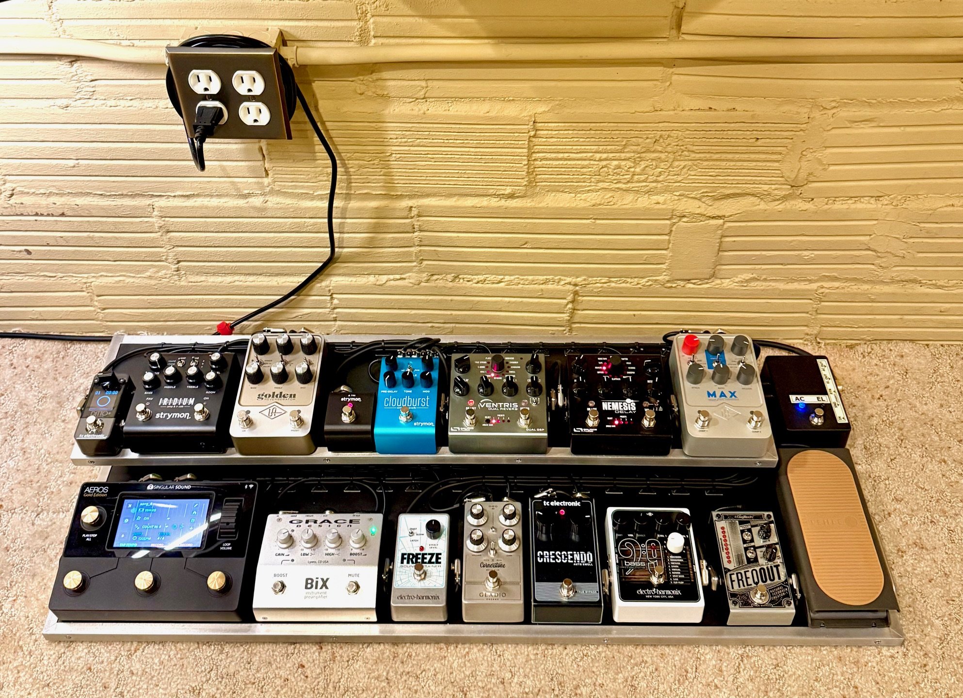 Atlantic Guitar Pedalboard