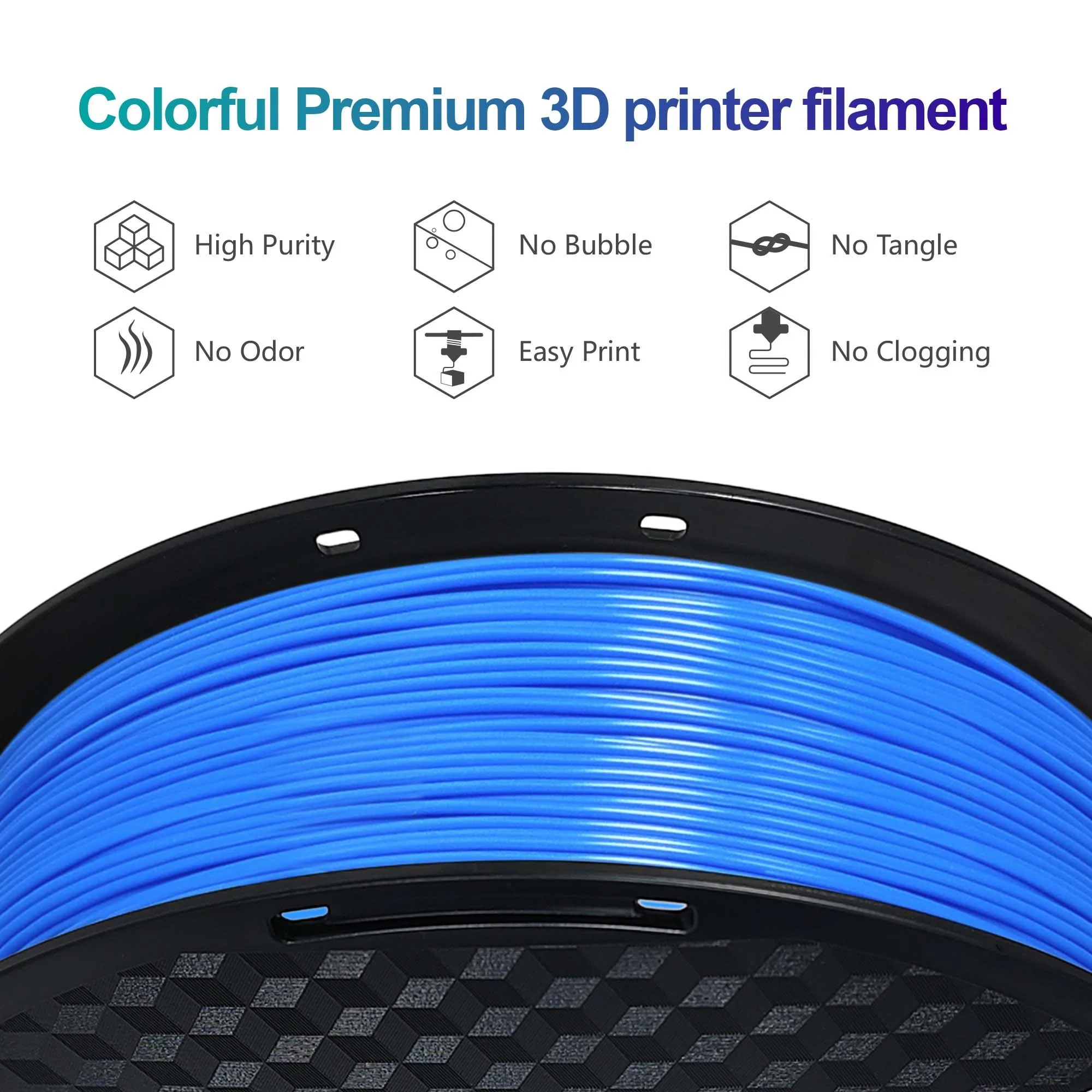 ASA 3D Printer Filament – Blue | Colorful® — Your Reliable Partner in ...