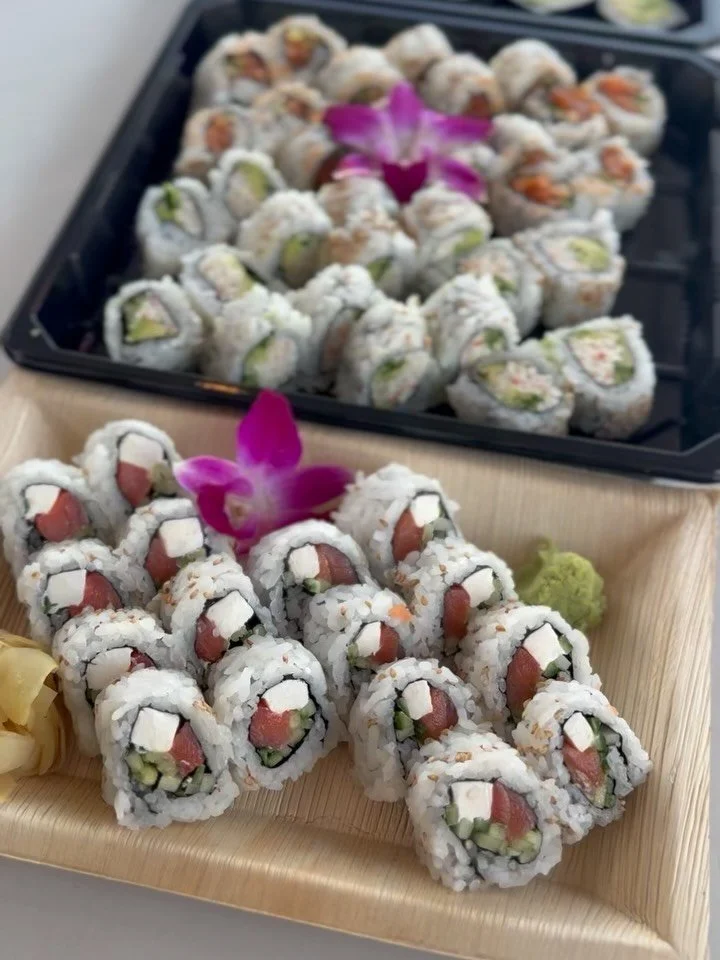 UNCONVENTIONAL HOLIDAYS ARE SO IN. 

Bring sushi trays packed full of specialty rolls, nigiri &amp; sashimi to the holiday table. 

Available now for your Friendsgiving + family gatherings all holiday season long. Order online for curbside pickup. We